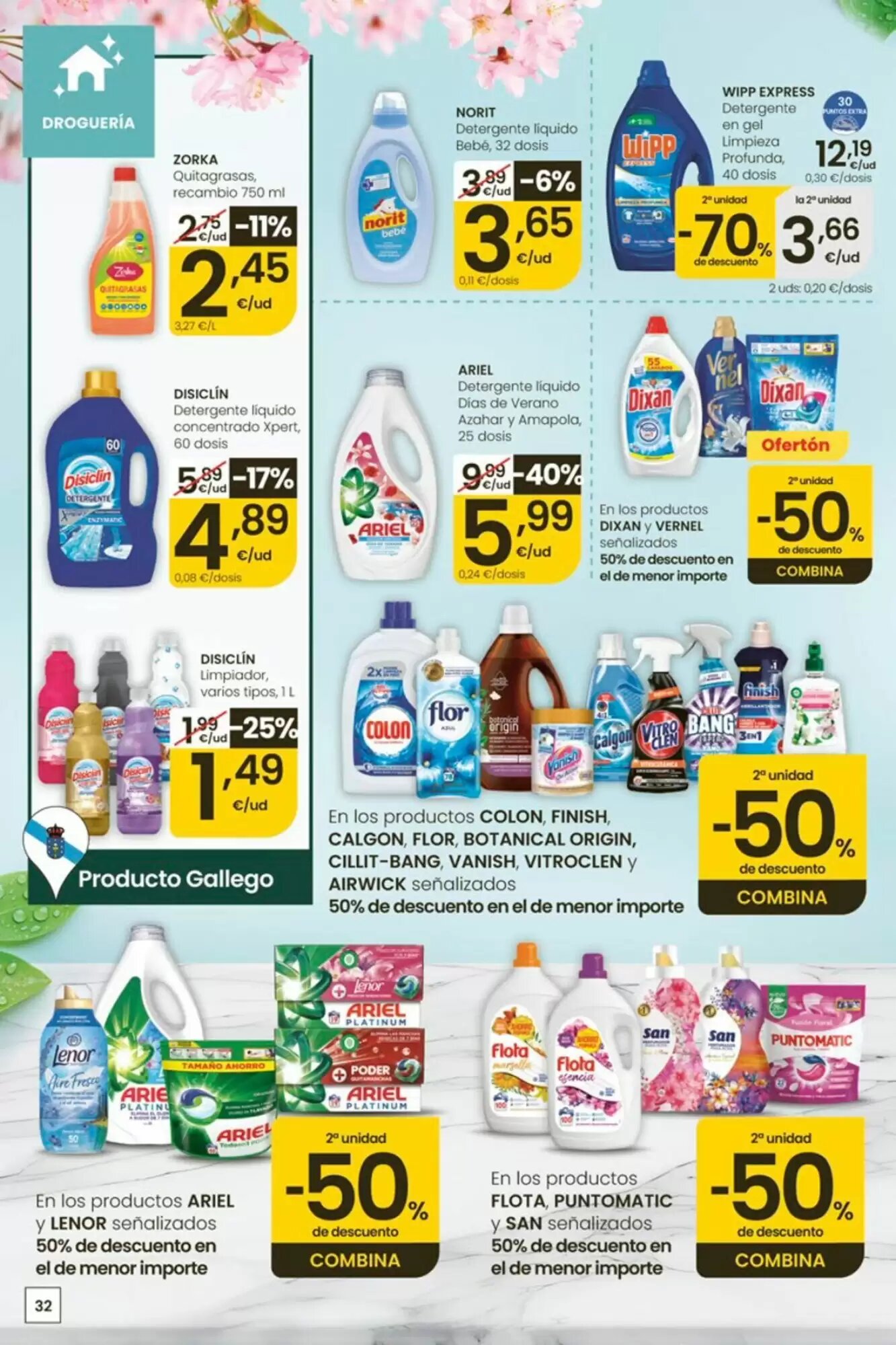 Folleto promocional de Eroski válido desde el 13/08/2026 - Página 32.