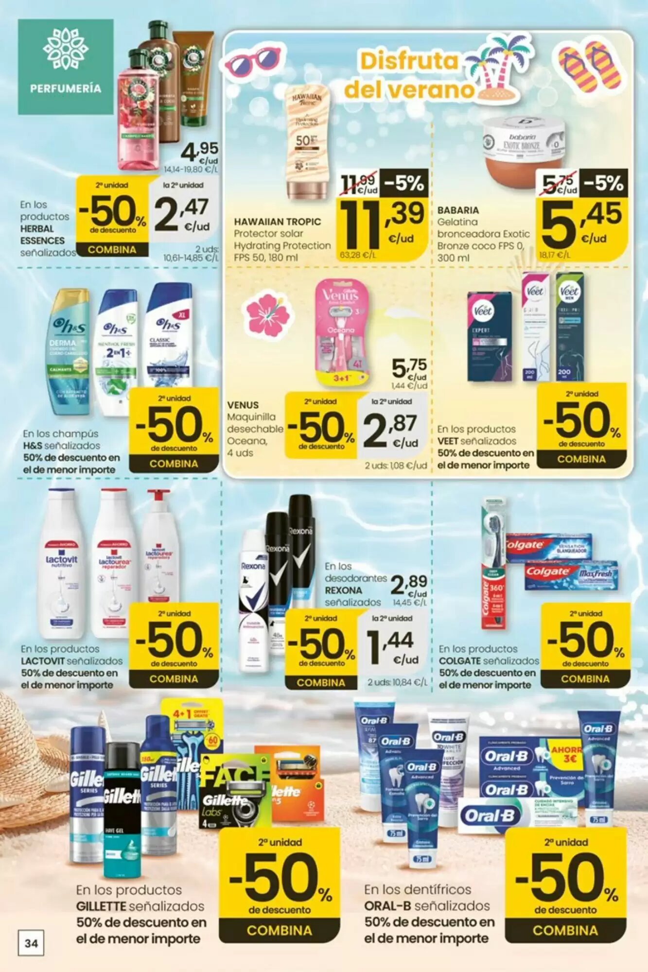 Folleto promocional de Eroski válido desde el 13/08/2026 - Página 34.