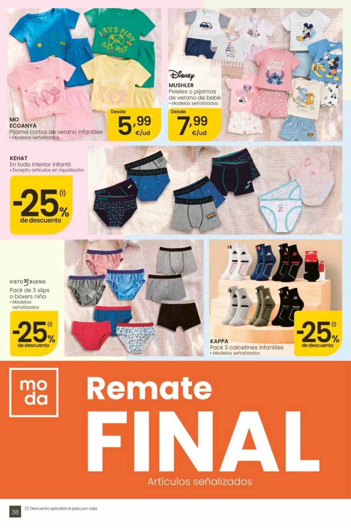 Folleto promocional de Eroski válido desde el 13/08/2026 - Página 38.