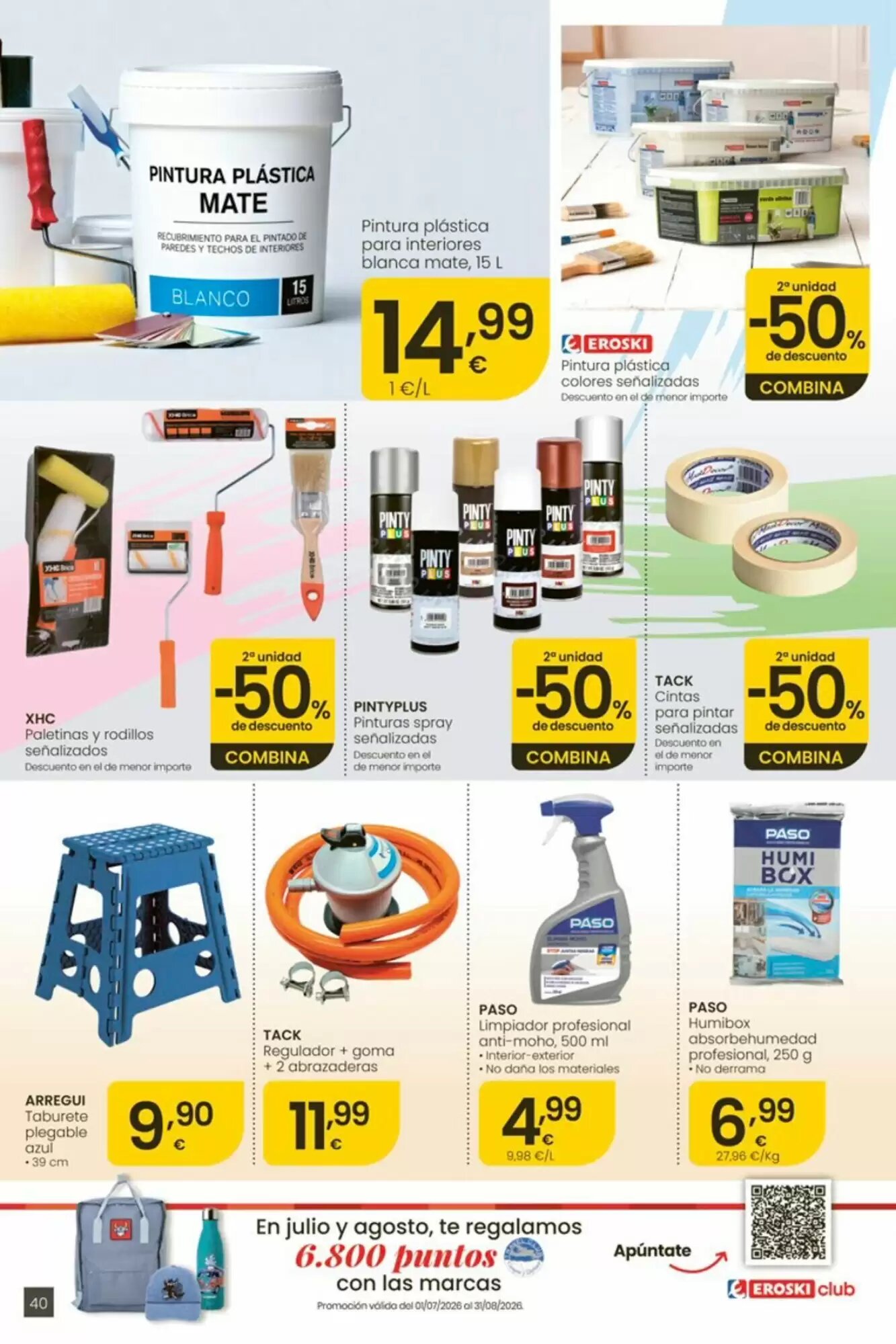 Folleto promocional de Eroski válido desde el 13/08/2026 - Página 40.