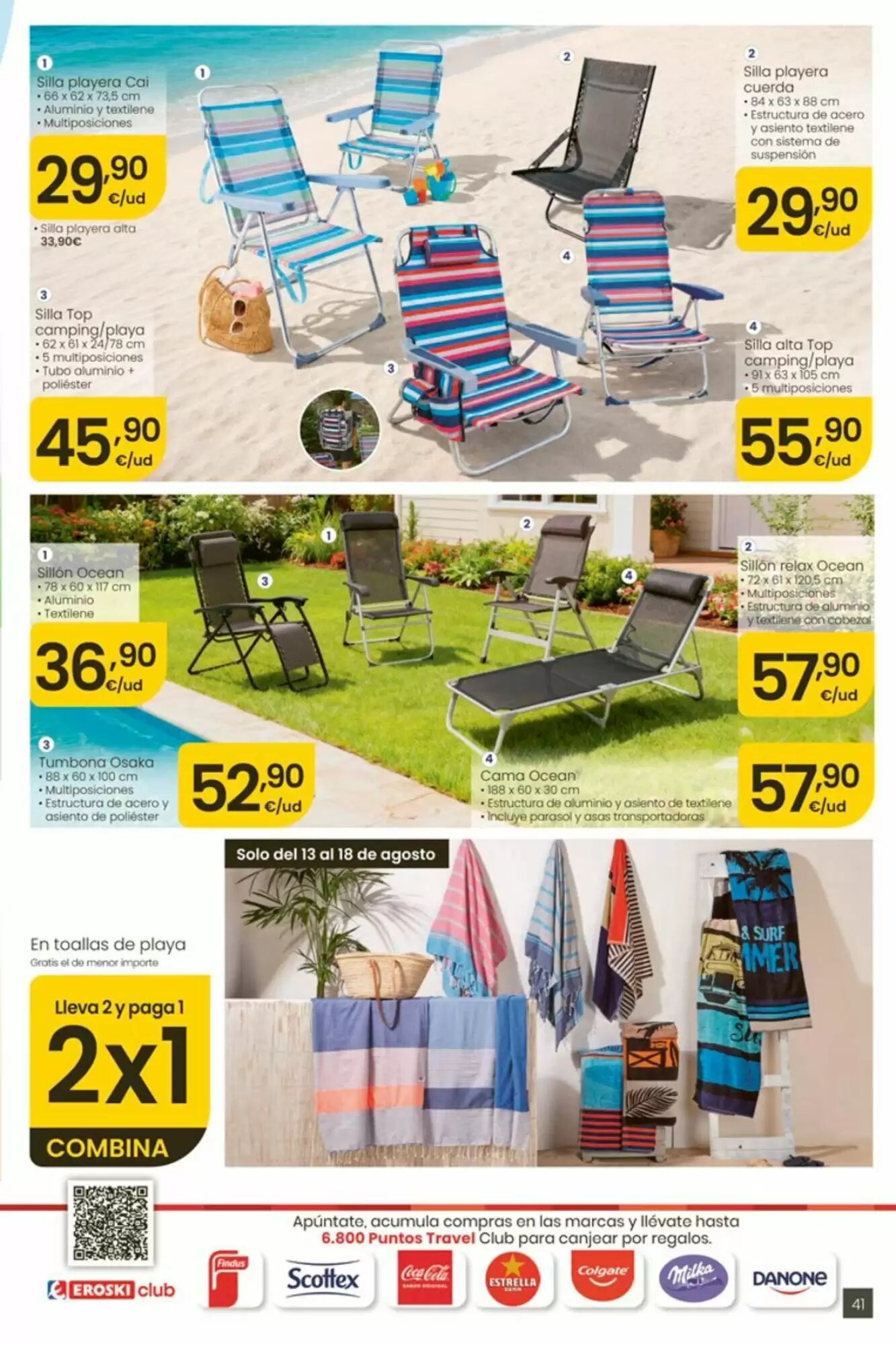 Folleto promocional de Eroski válido desde el 13/08/2026 - Página 41.