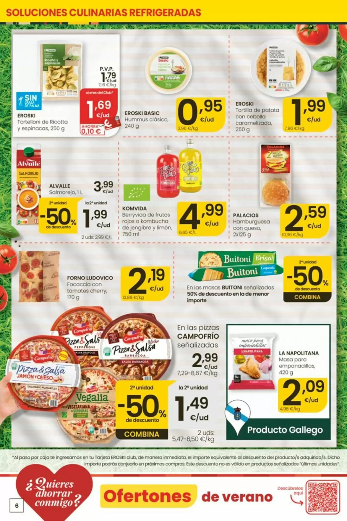 Folleto promocional de Eroski válido desde el 13/08/2026 - Página 6.