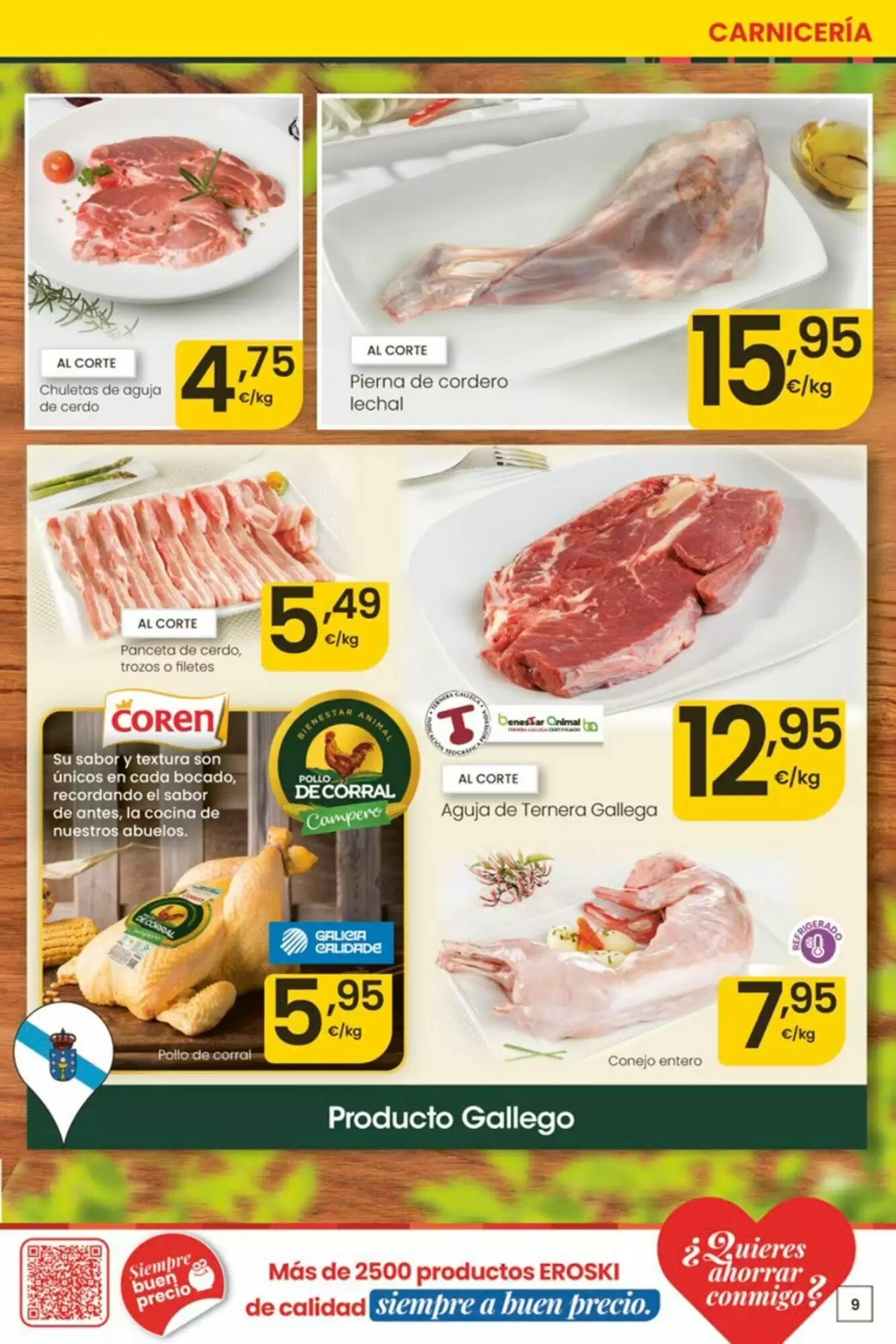 Folleto promocional de Eroski válido desde el 13/08/2026 - Página 9.
