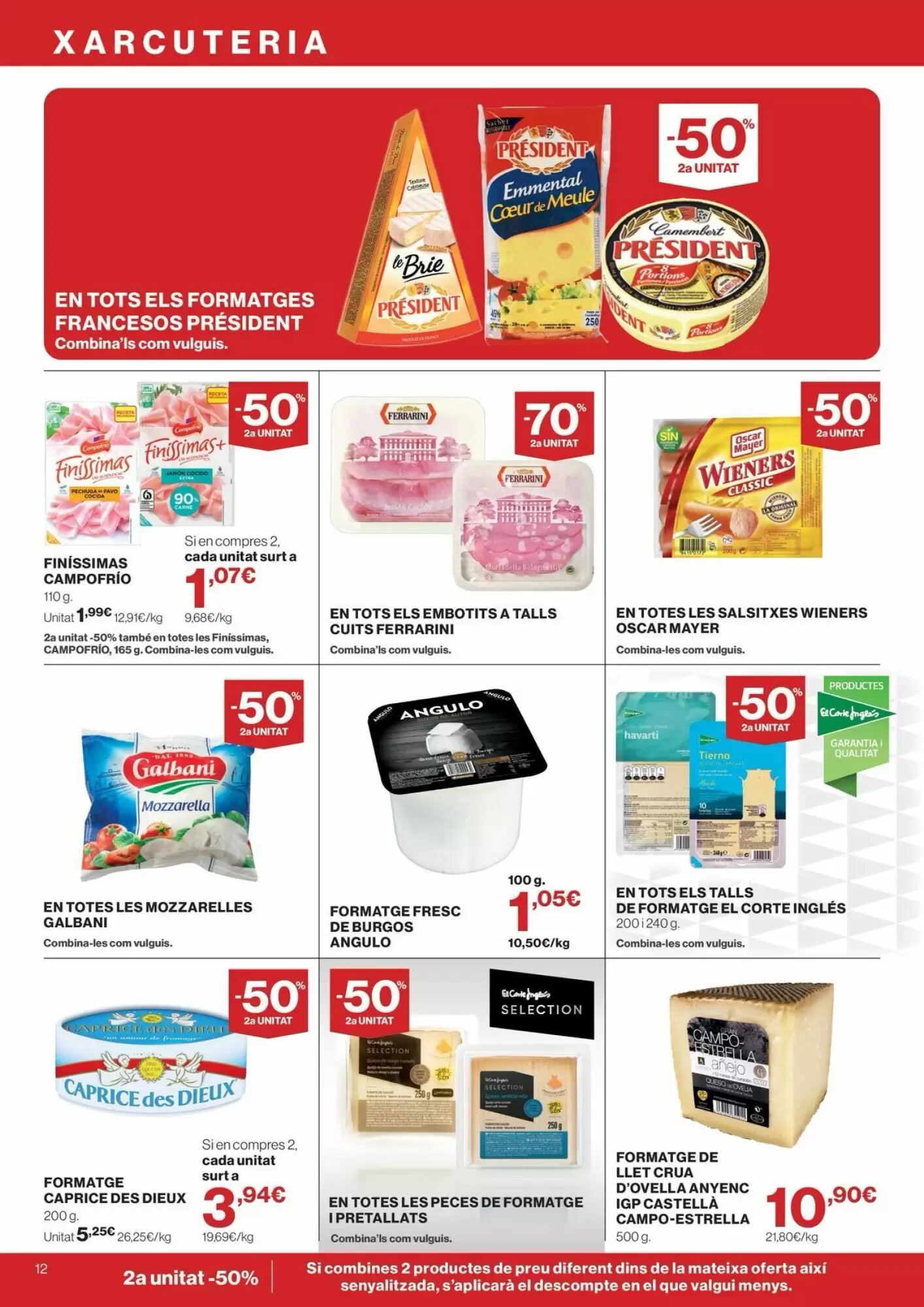 Folleto promocional de Hipercor válido desde el 13/08/2026 - Página 12.