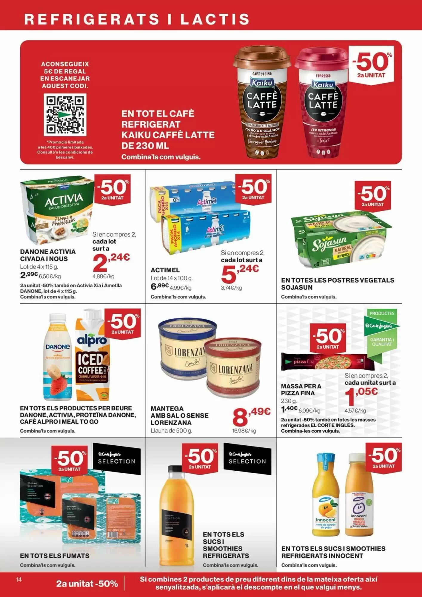 Folleto promocional de Hipercor válido desde el 13/08/2026 - Página 14.