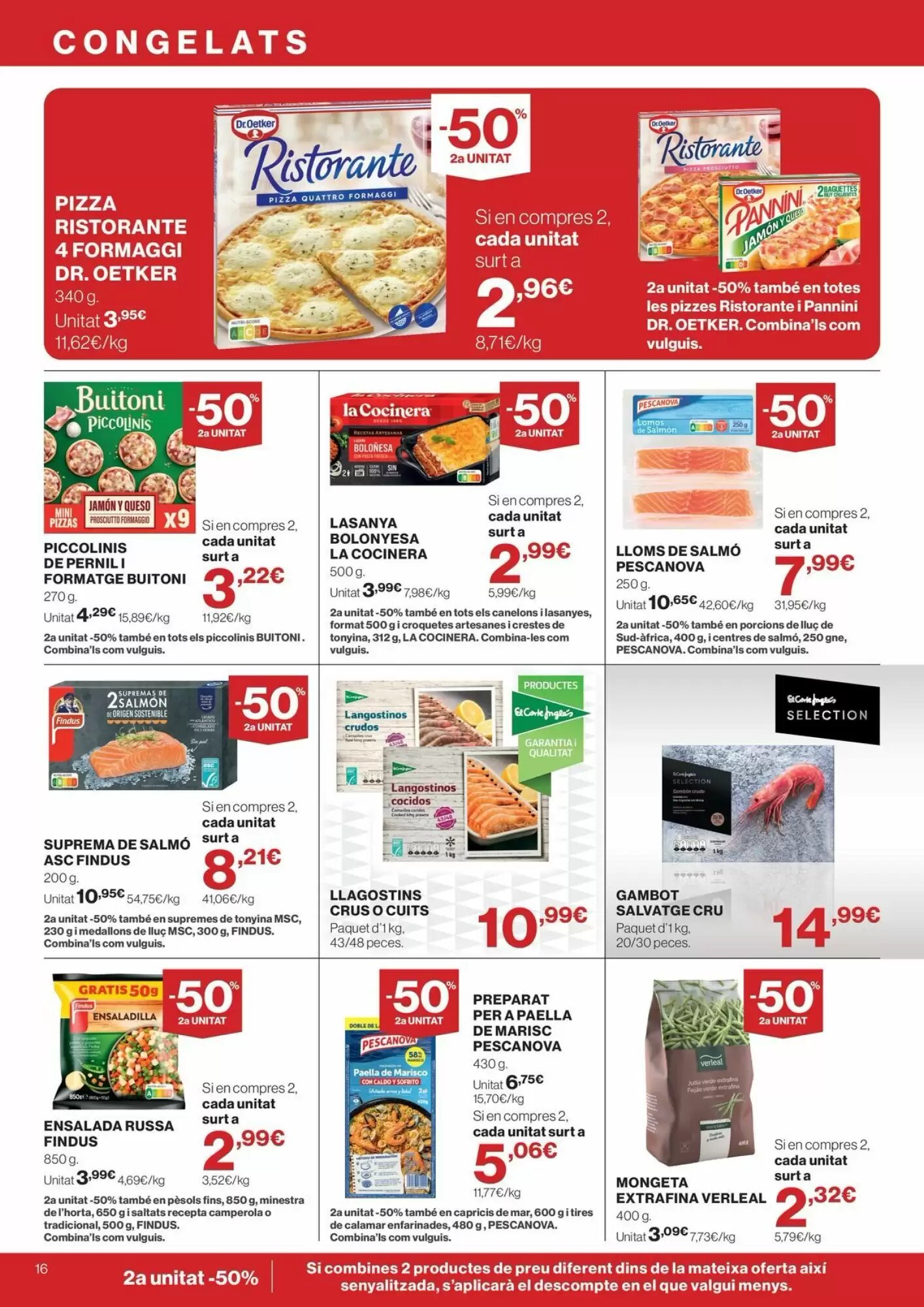 Folleto promocional de Hipercor válido desde el 13/08/2026 - Página 16.