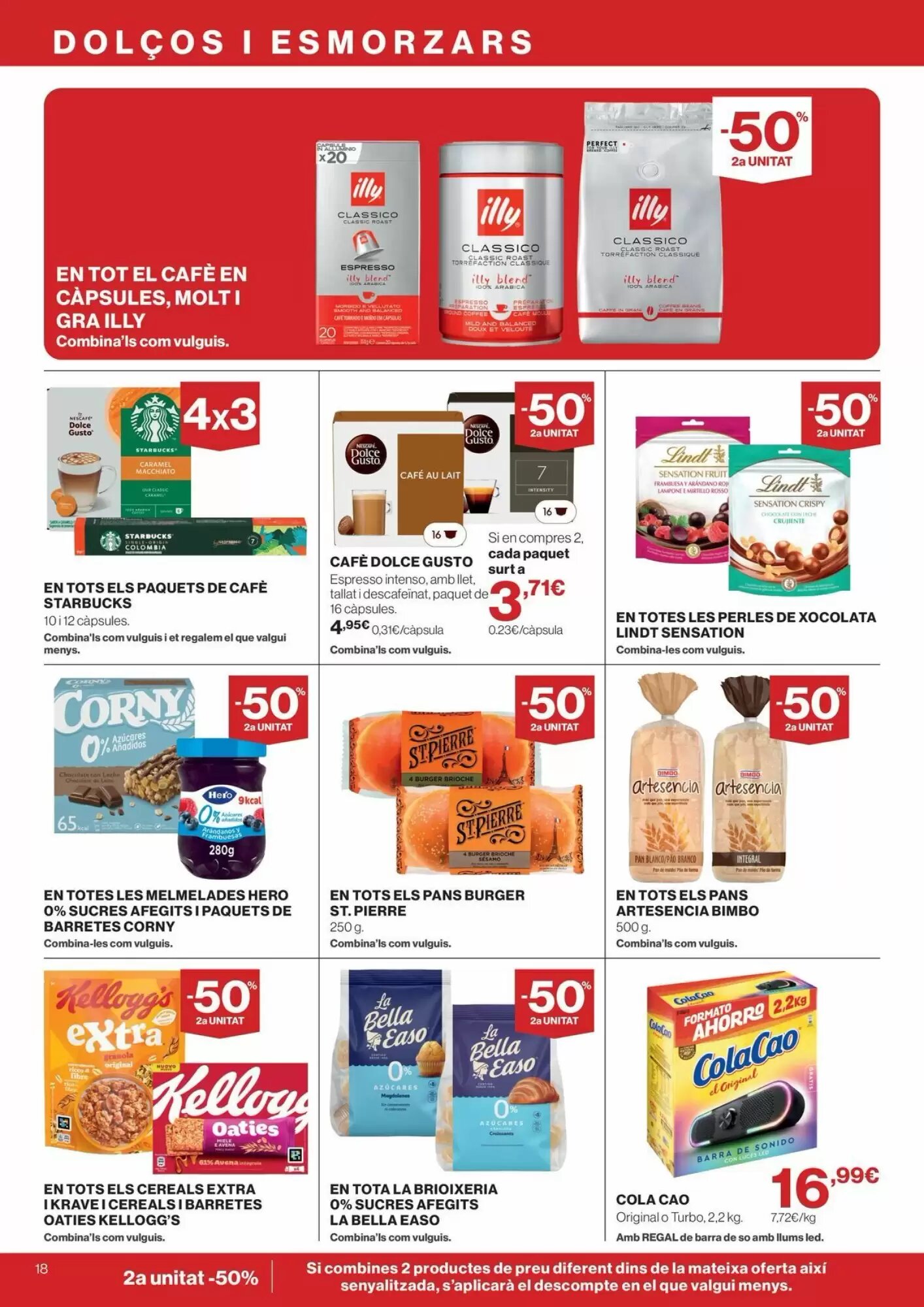 Folleto promocional de Hipercor válido desde el 13/08/2026 - Página 18.