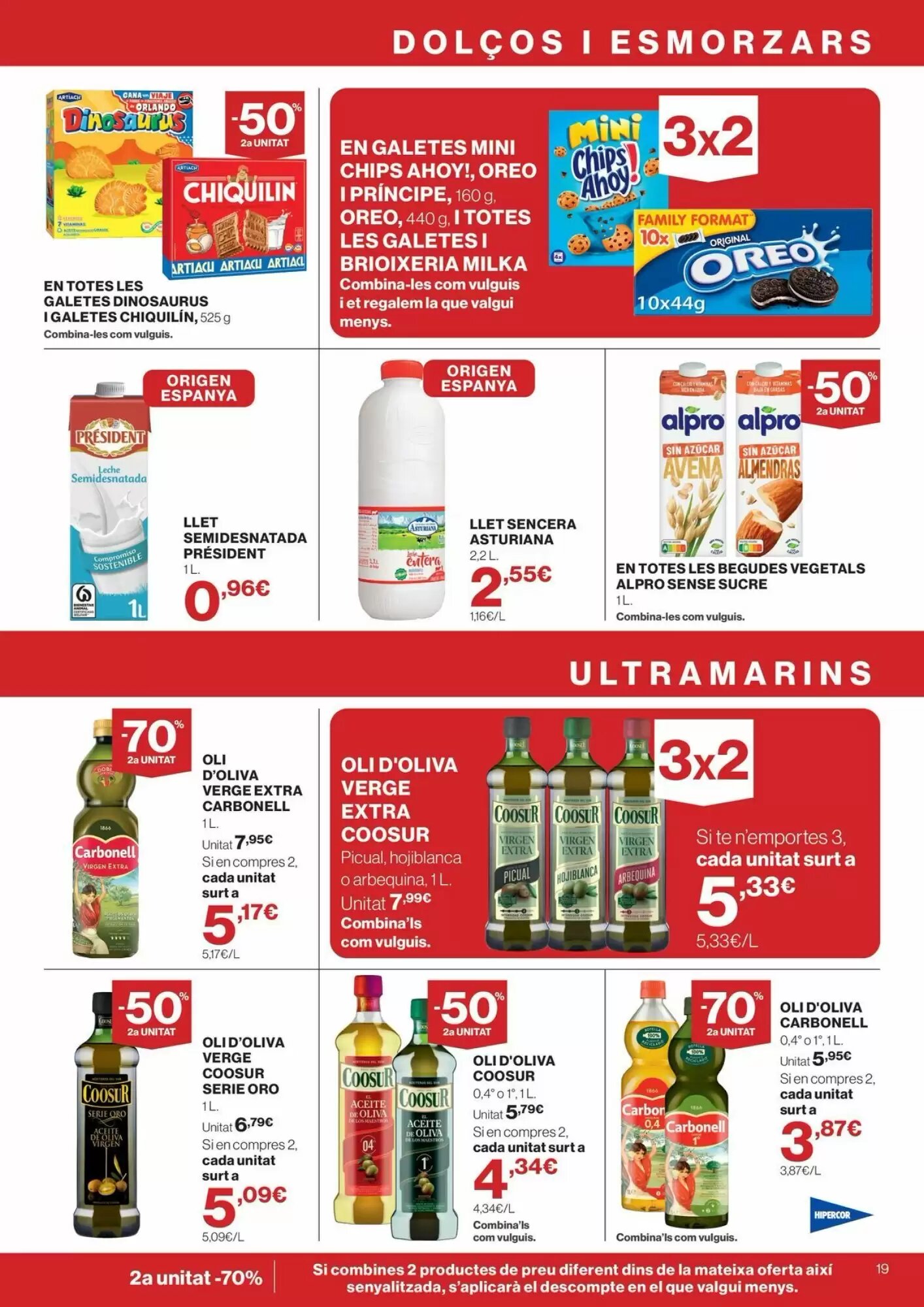Folleto promocional de Hipercor válido desde el 13/08/2026 - Página 19.