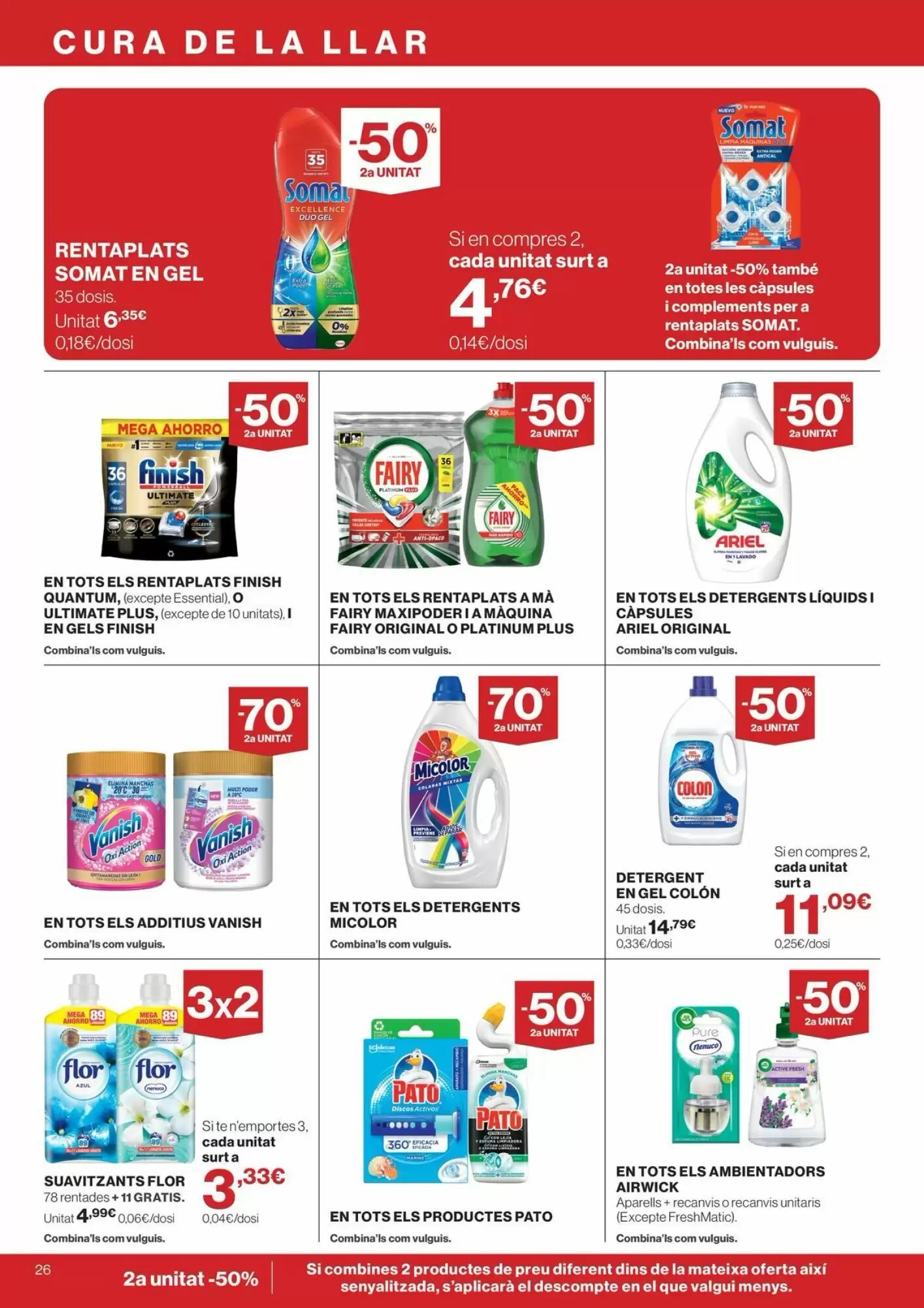 Folleto promocional de Hipercor válido desde el 13/08/2026 - Página 26.