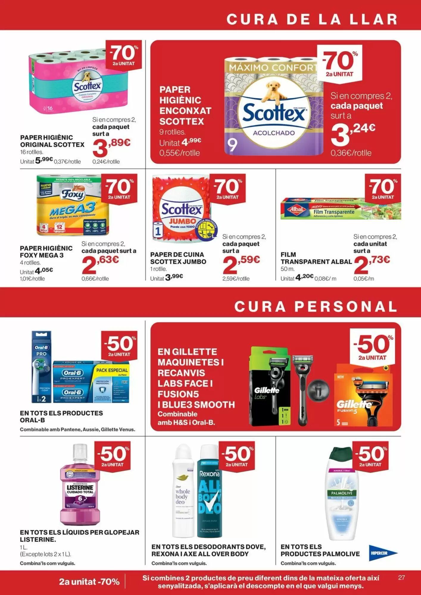 Folleto promocional de Hipercor válido desde el 13/08/2026 - Página 27.