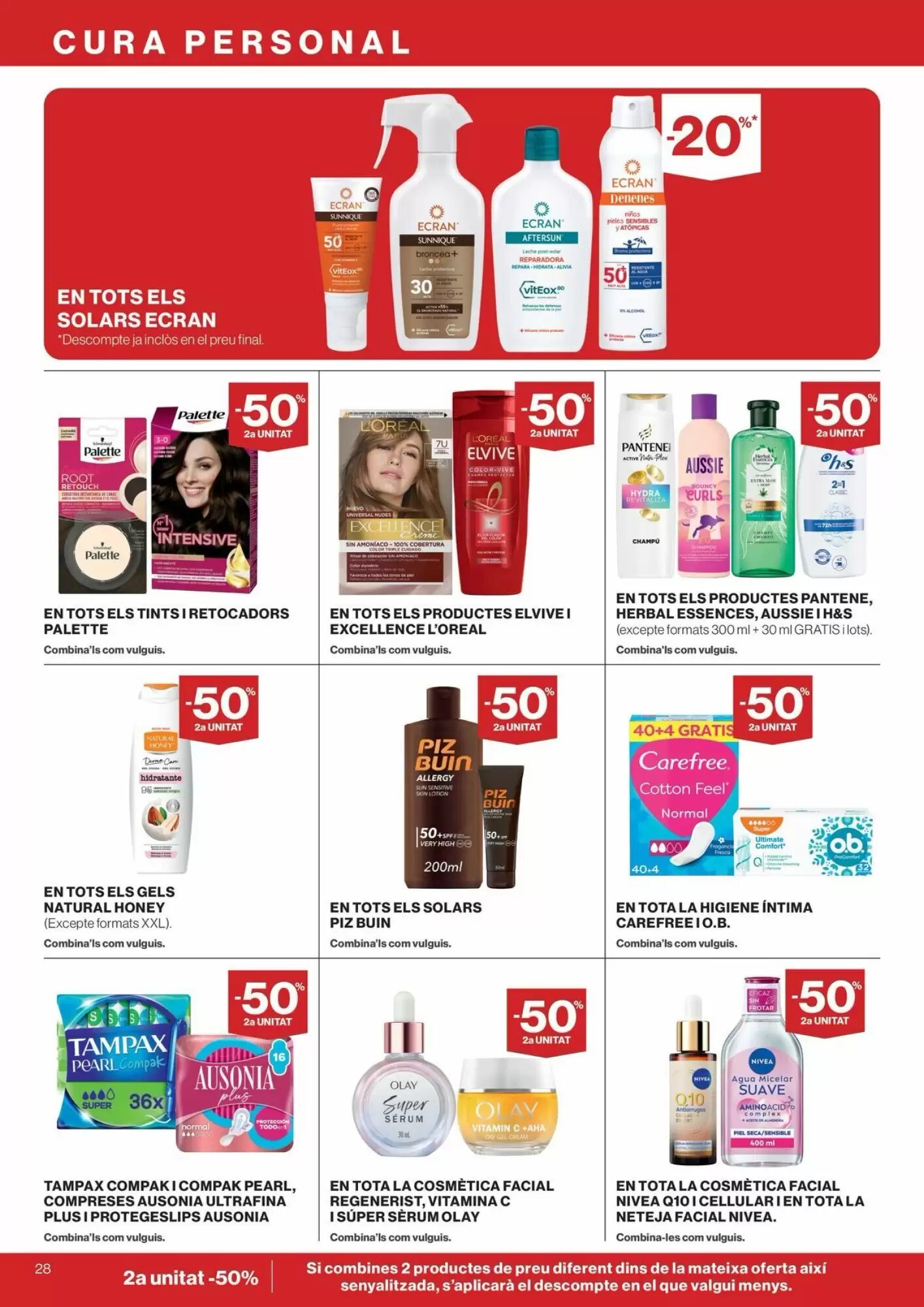 Folleto promocional de Hipercor válido desde el 13/08/2026 - Página 28.