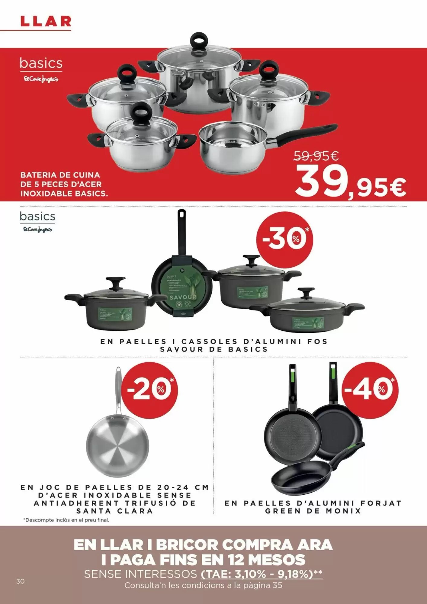 Folleto promocional de Hipercor válido desde el 13/08/2026 - Página 30.