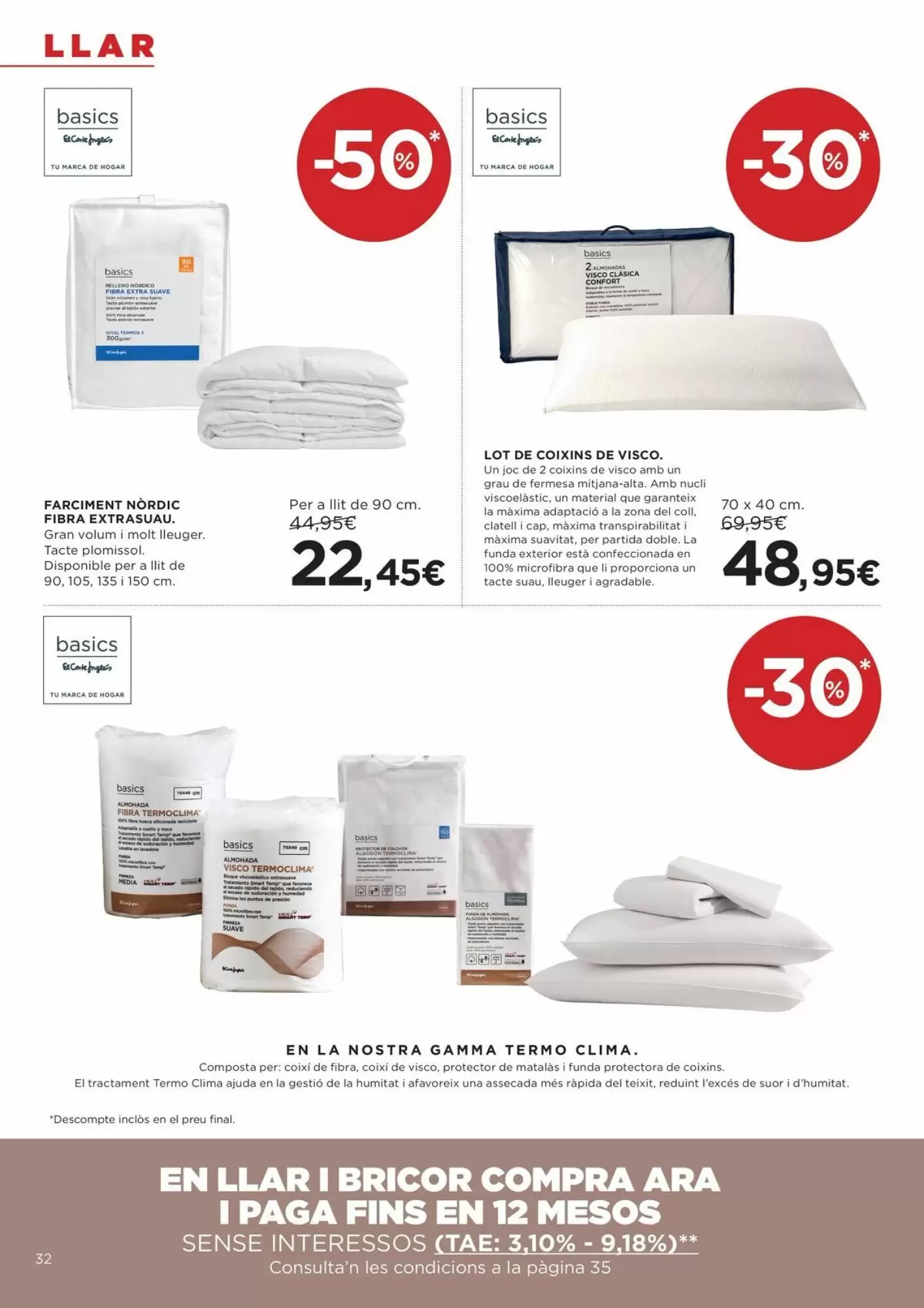 Folleto promocional de Hipercor válido desde el 13/08/2026 - Página 32.