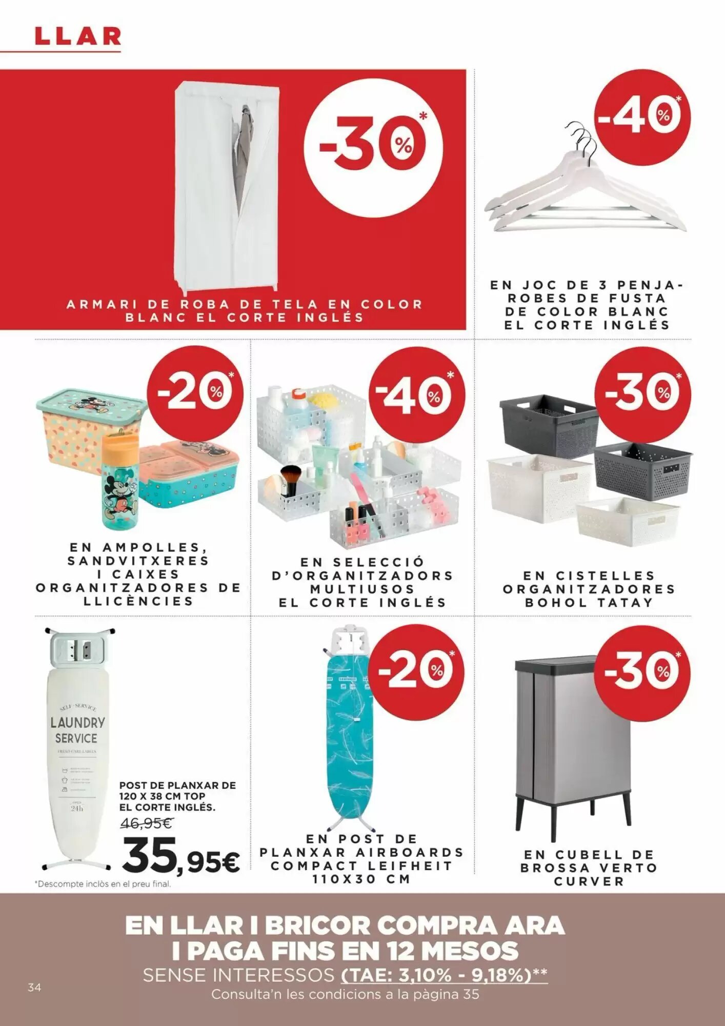 Folleto promocional de Hipercor válido desde el 13/08/2026 - Página 34.