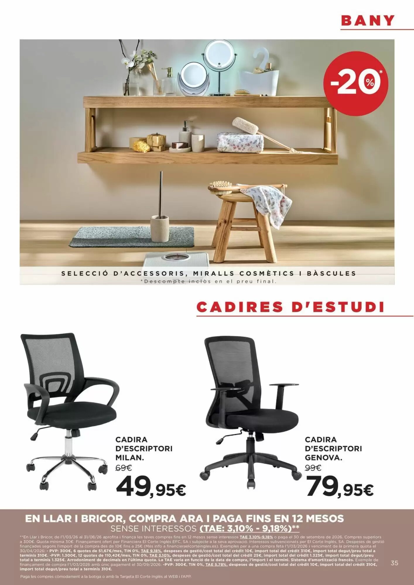 Folleto promocional de Hipercor válido desde el 13/08/2026 - Página 35.