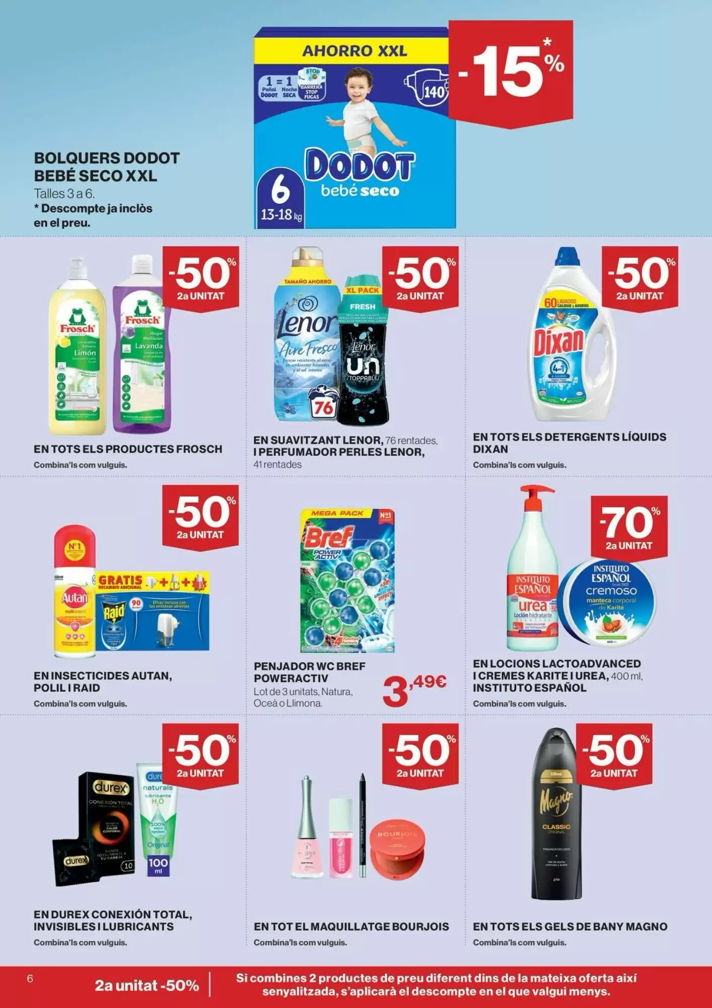 Folleto promocional de Hipercor válido desde el 13/08/2026 - Página 6.