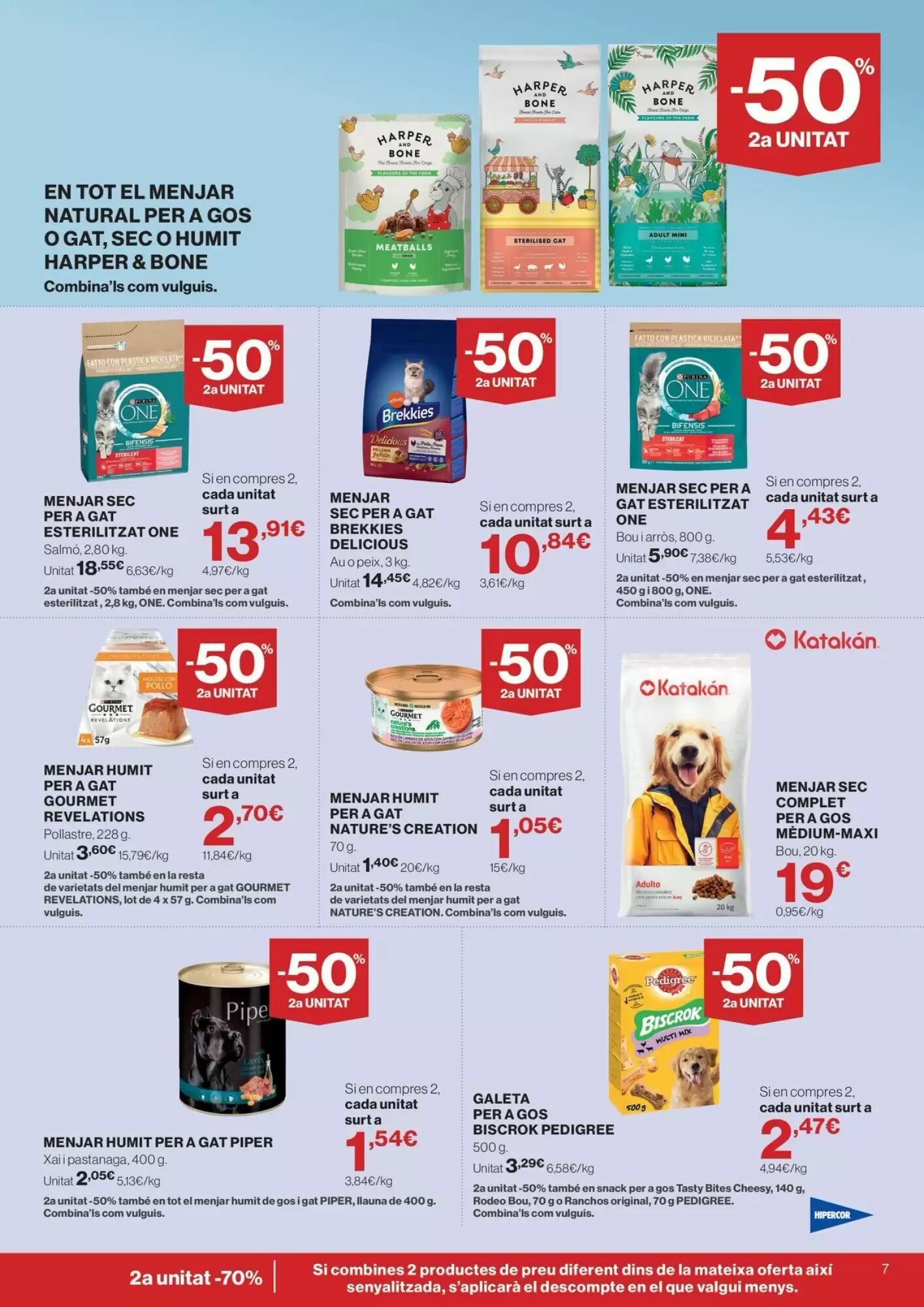 Folleto promocional de Hipercor válido desde el 13/08/2026 - Página 7.