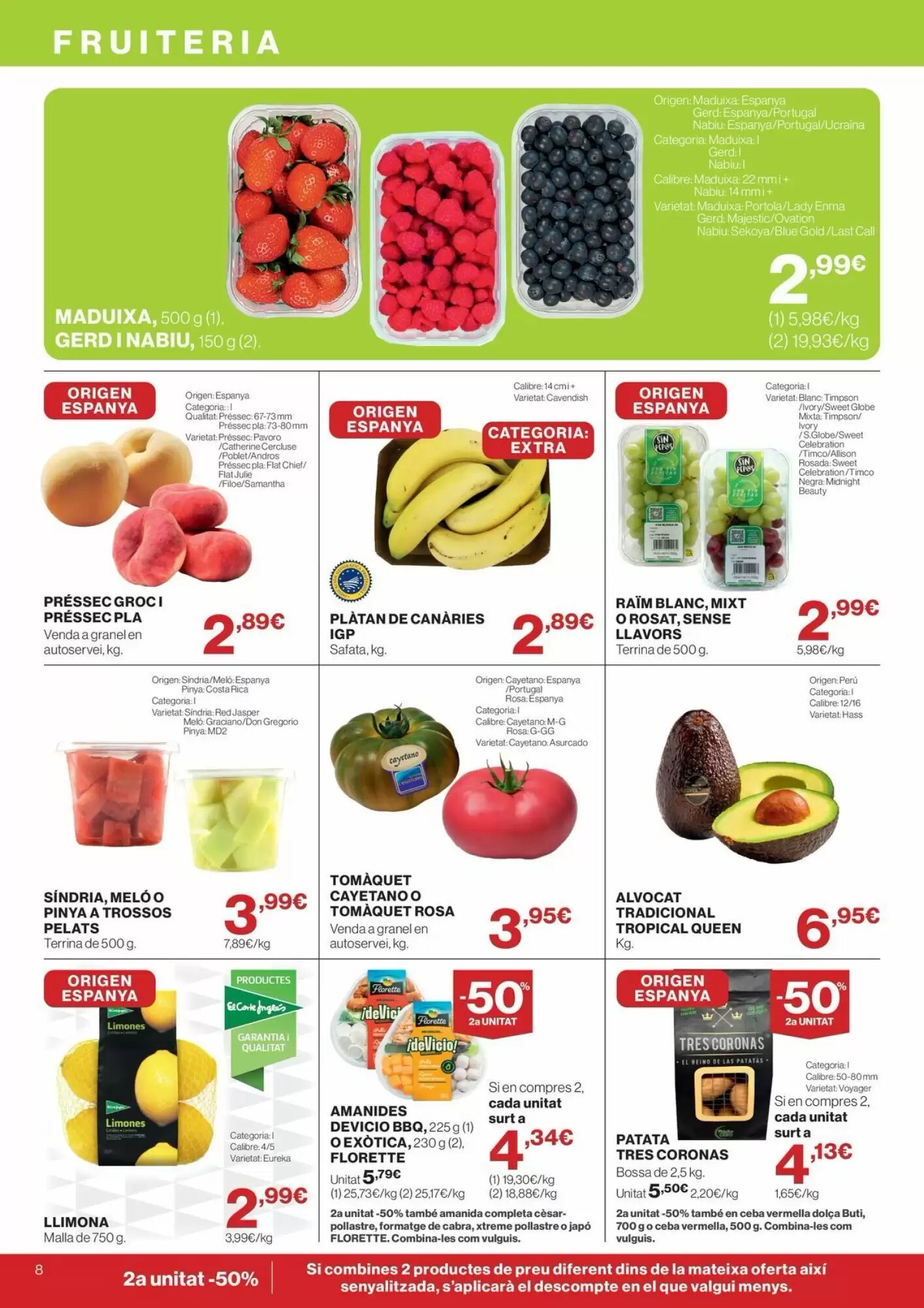 Folleto promocional de Hipercor válido desde el 13/08/2026 - Página 8.
