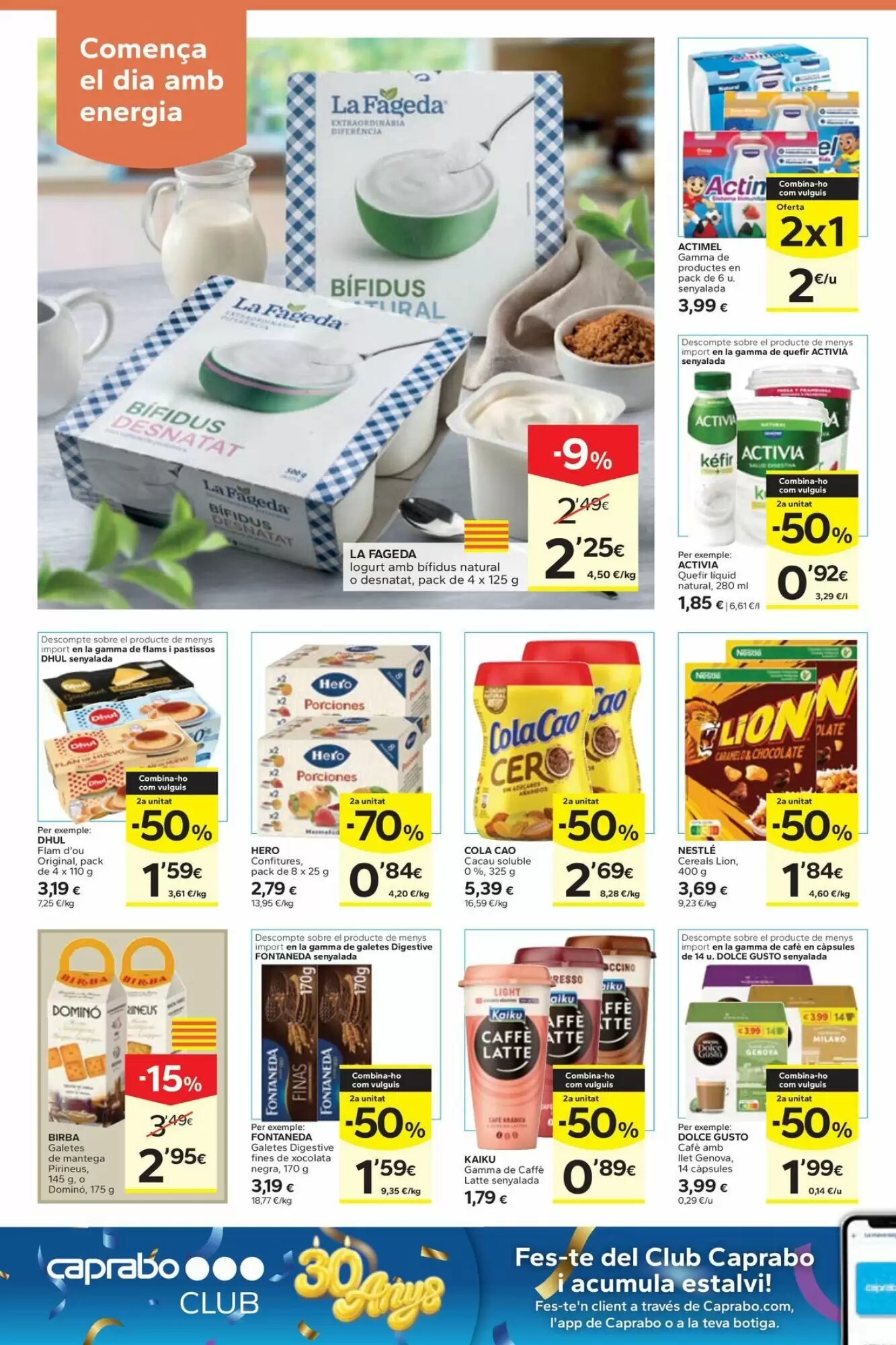 Folleto promocional de Caprabo válido desde el 13/08/2026 - Página 12.
