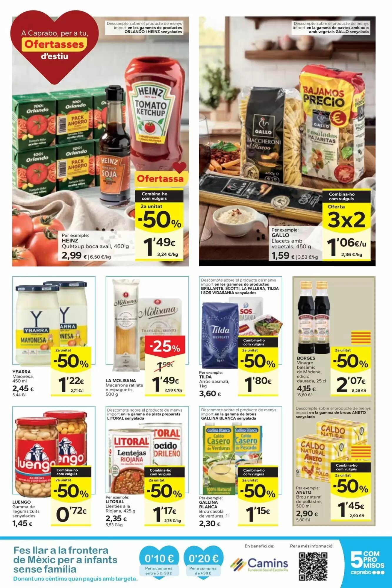 Folleto promocional de Caprabo válido desde el 13/08/2026 - Página 15.