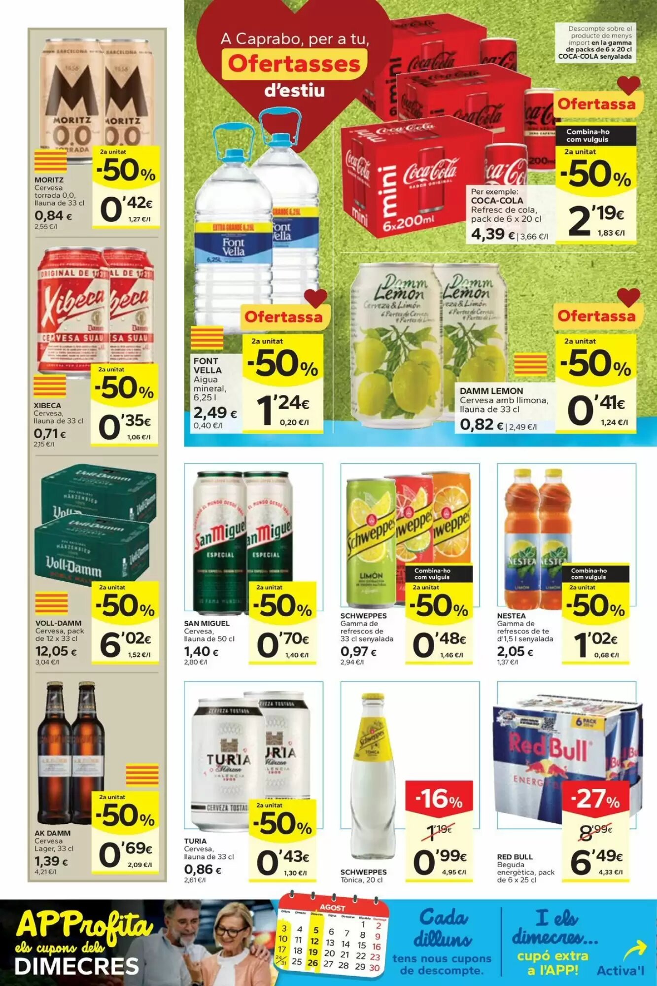 Folleto promocional de Caprabo válido desde el 13/08/2026 - Página 16.