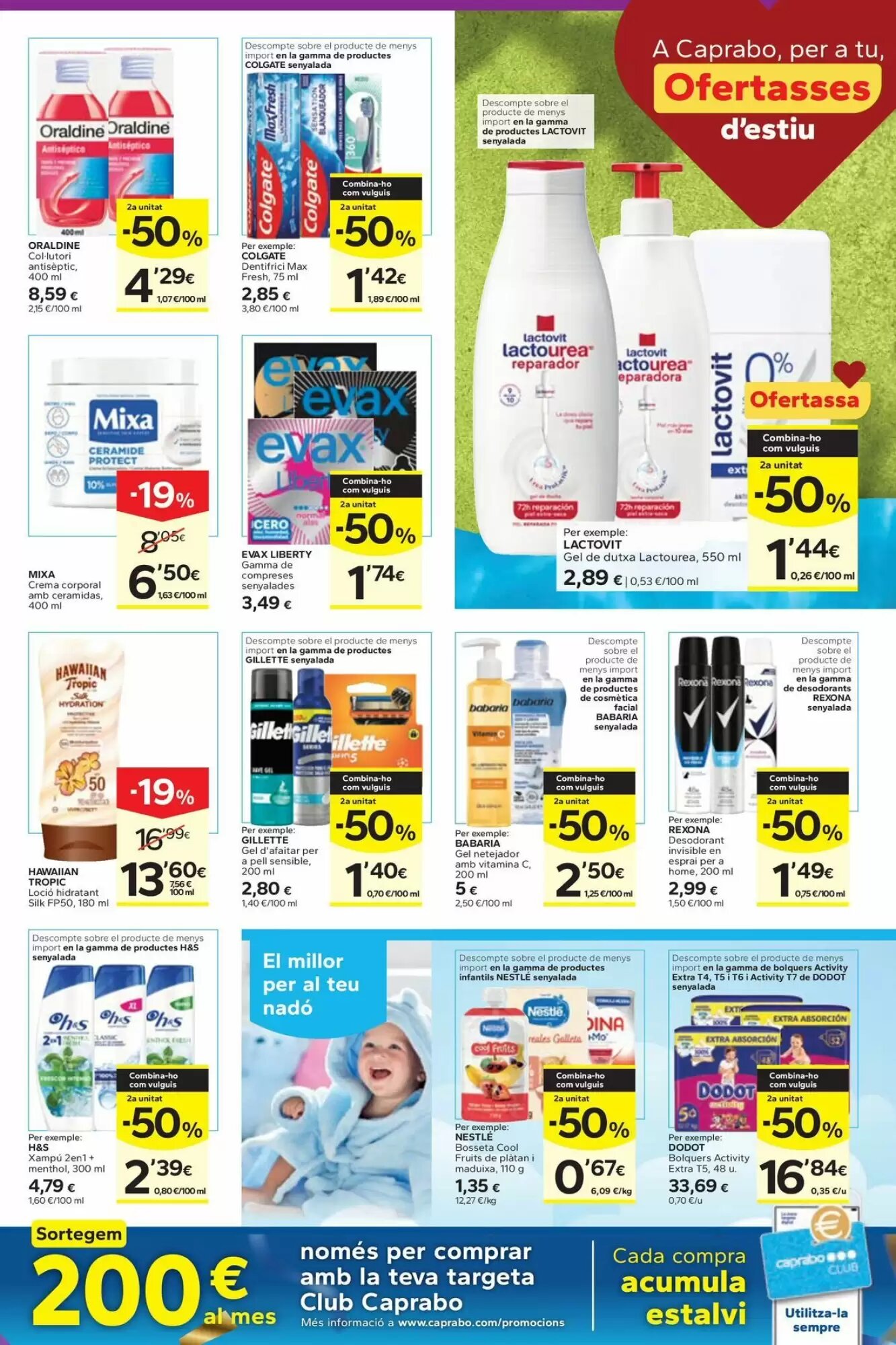 Folleto promocional de Caprabo válido desde el 13/08/2026 - Página 19.