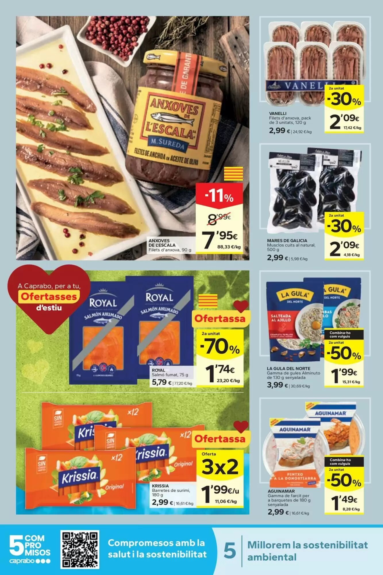 Folleto promocional de Caprabo válido desde el 13/08/2026 - Página 8.