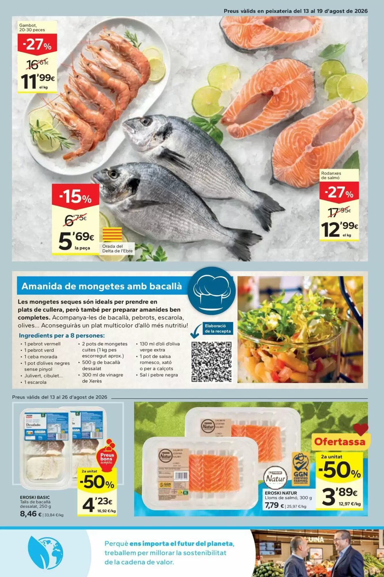 Folleto promocional de Caprabo válido desde el 13/08/2026 - Página 9.
