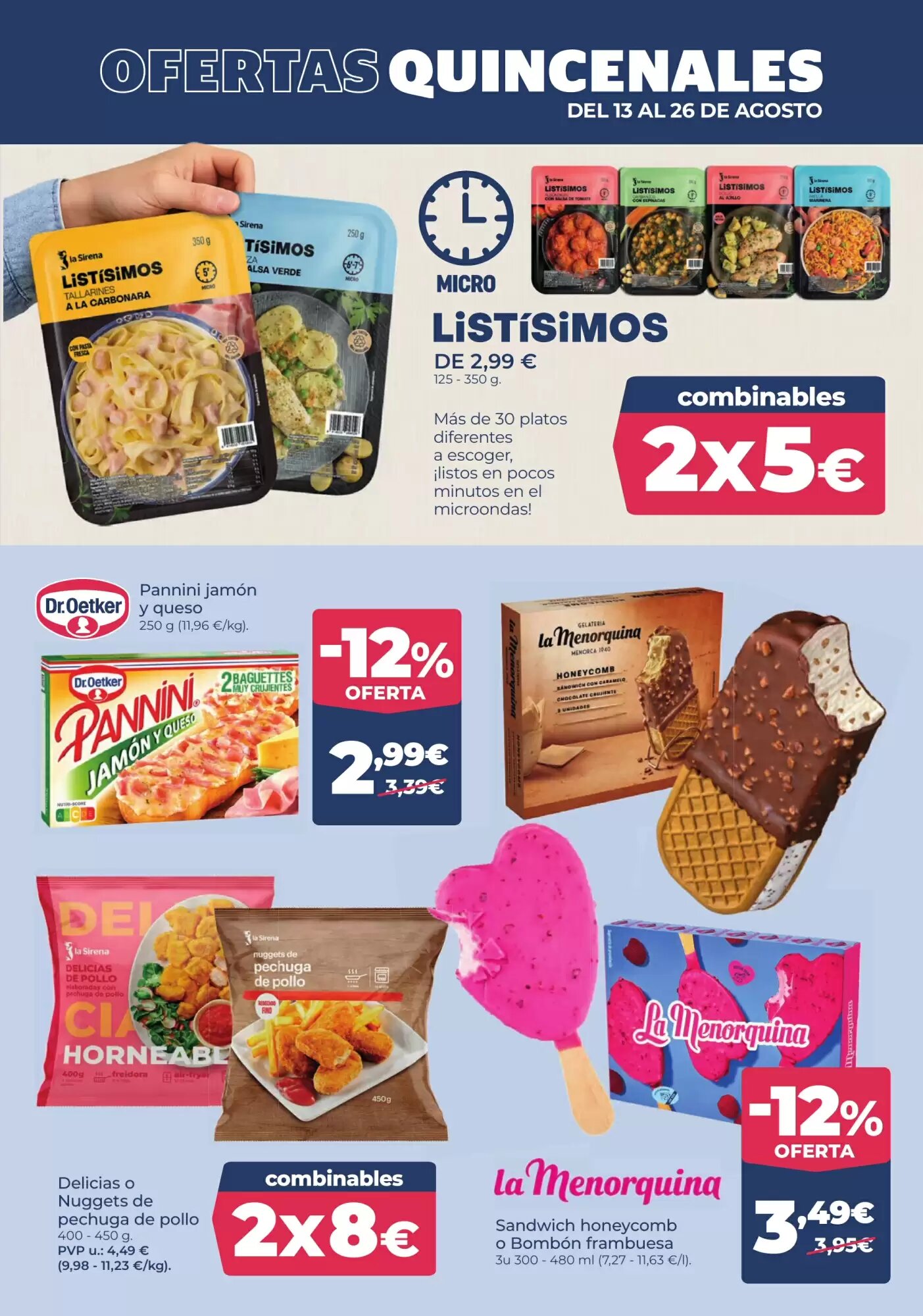 Folleto promocional de La Sirena válido desde el 13/08/2026 - Página 5.
