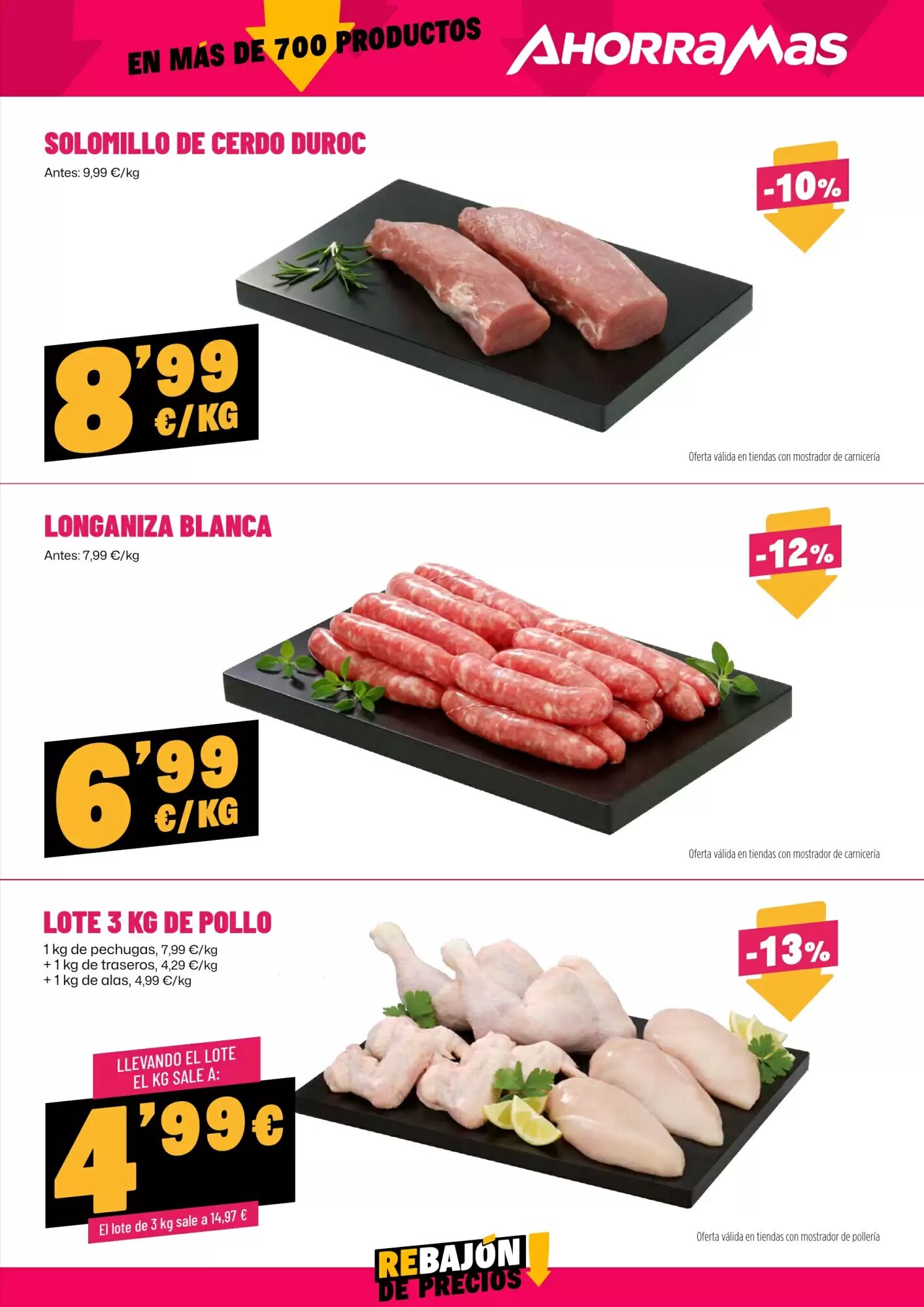 Folleto promocional de AhorraMas válido desde el 13/08/2026 - Página 9.
