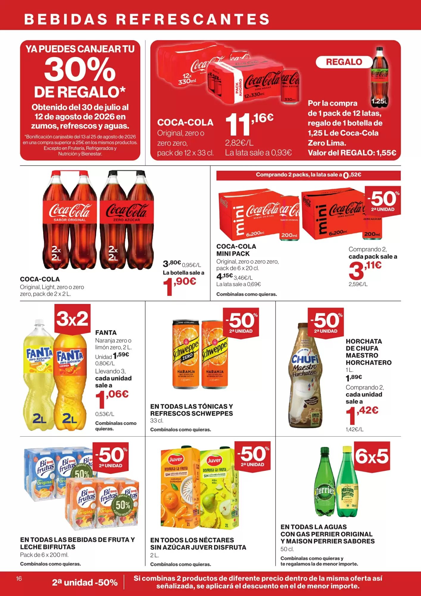 Folleto promocional de Supercor válido desde el 13/08/2026 - Página 16.