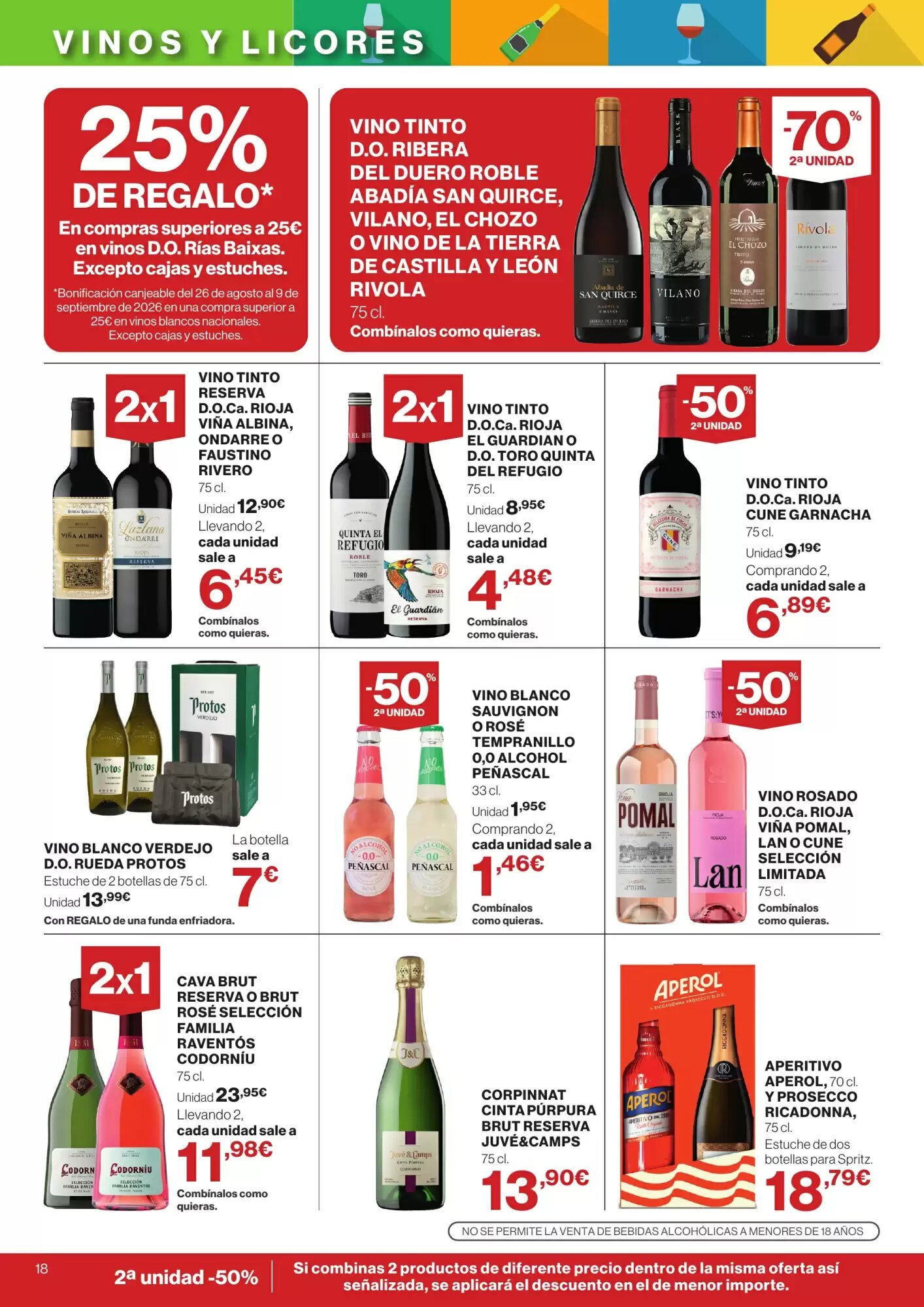 Folleto promocional de Supercor válido desde el 13/08/2026 - Página 18.