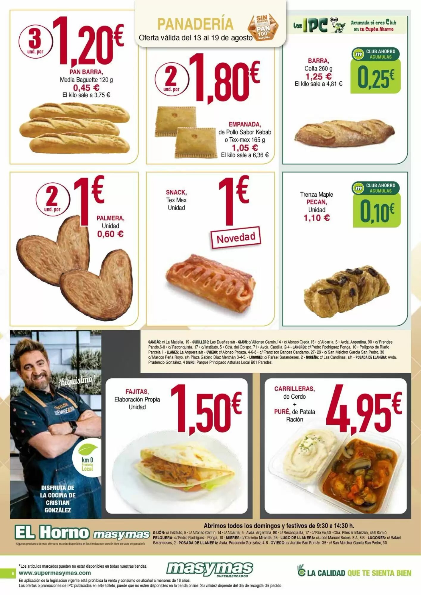 Folleto promocional de Masymas válido desde el 13/08/2026 - Página 6.