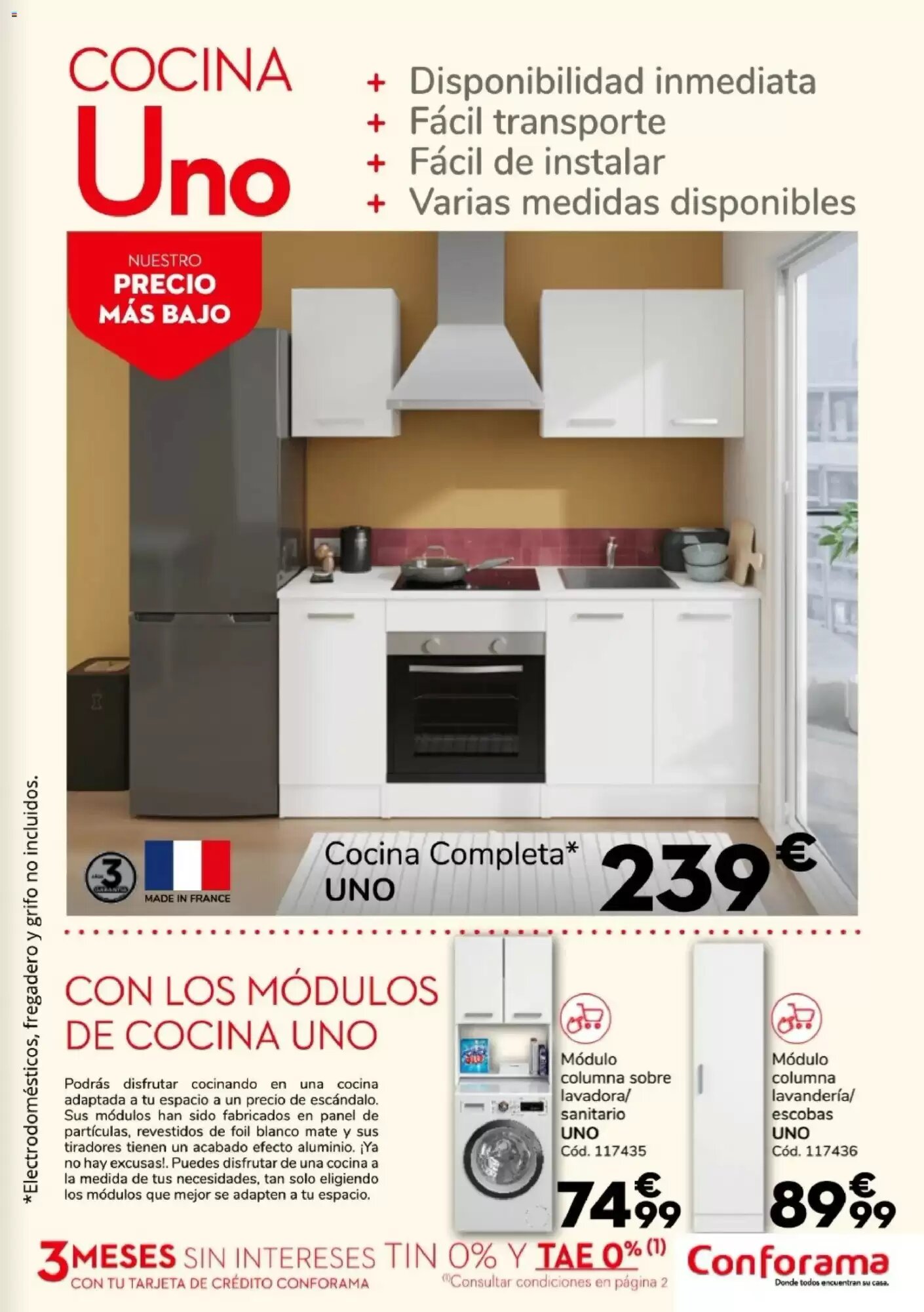 Folleto promocional de Conforama válido desde el 13/08/2026 - Página 13.