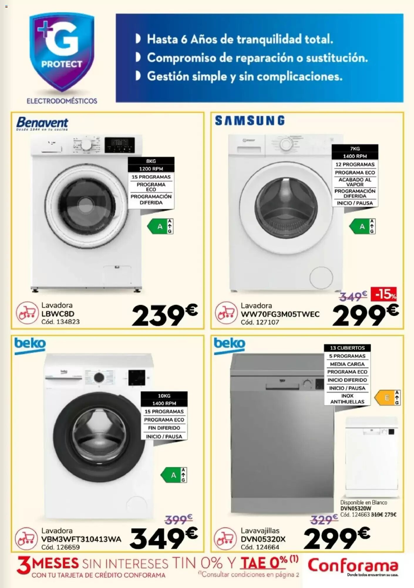Folleto promocional de Conforama válido desde el 13/08/2026 - Página 15.