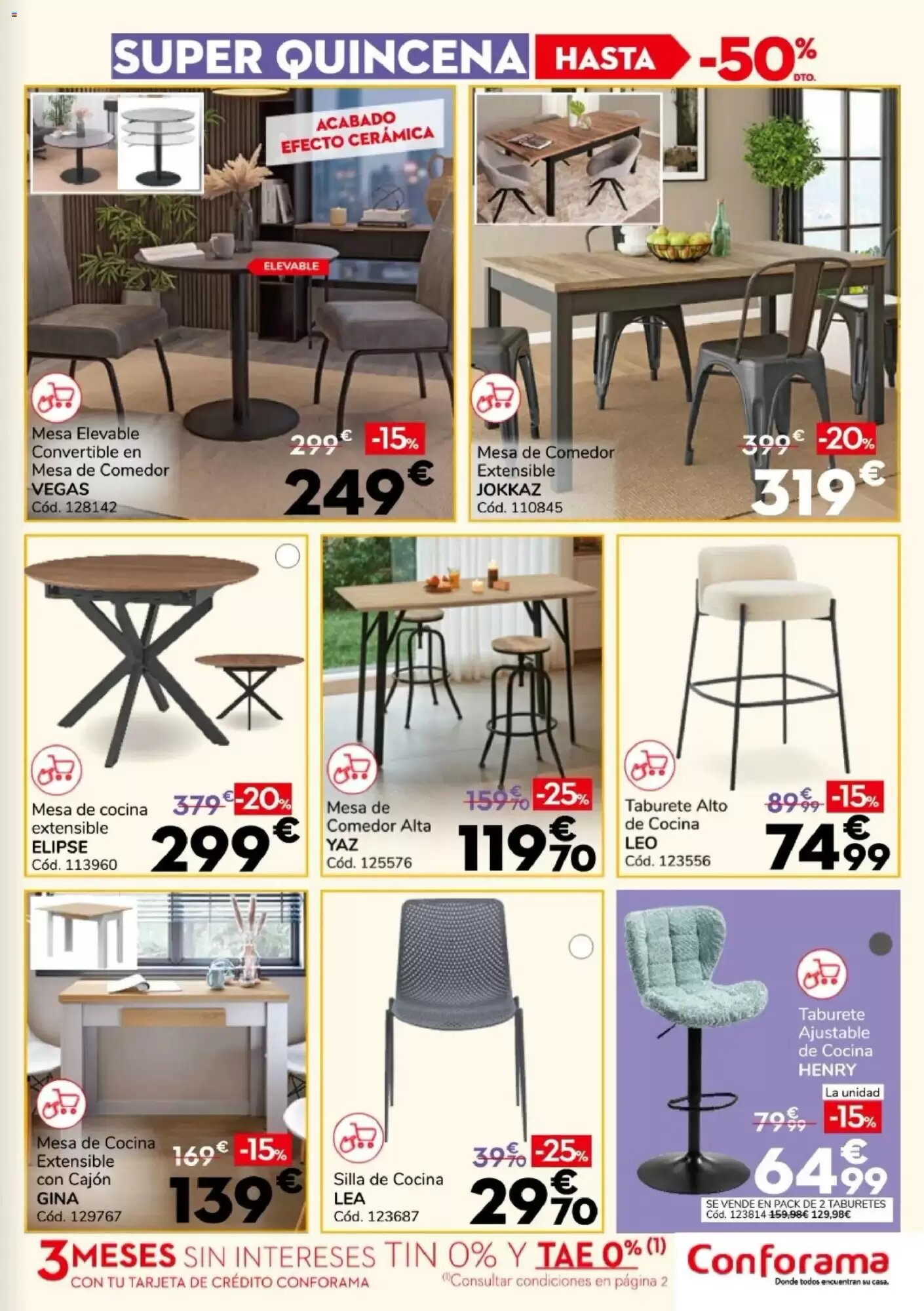 Folleto promocional de Conforama válido desde el 13/08/2026 - Página 5.