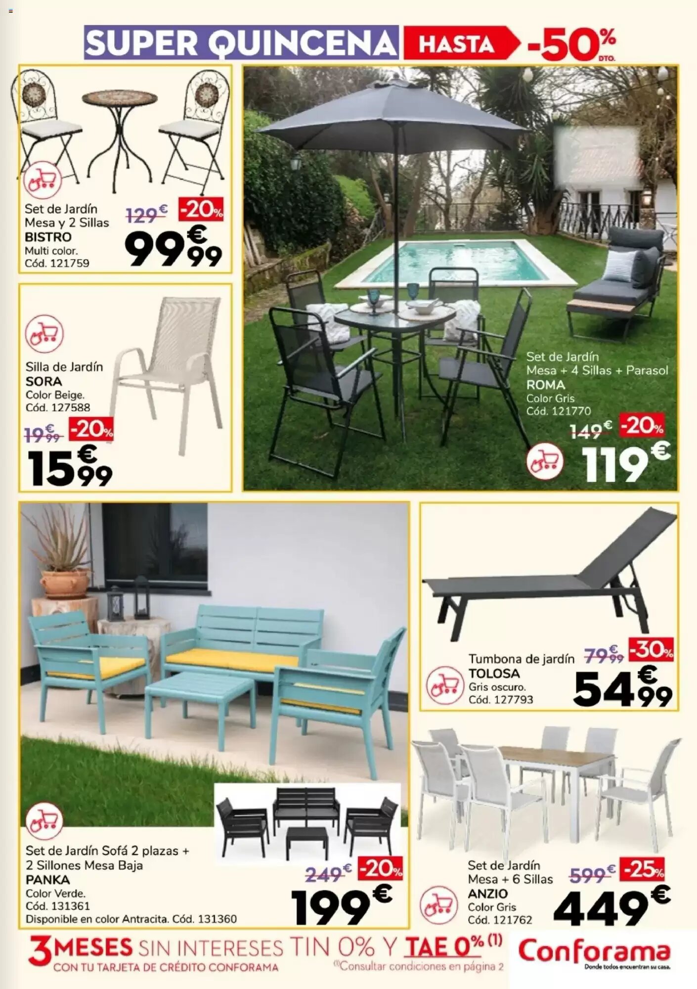 Folleto promocional de Conforama válido desde el 13/08/2026 - Página 7.