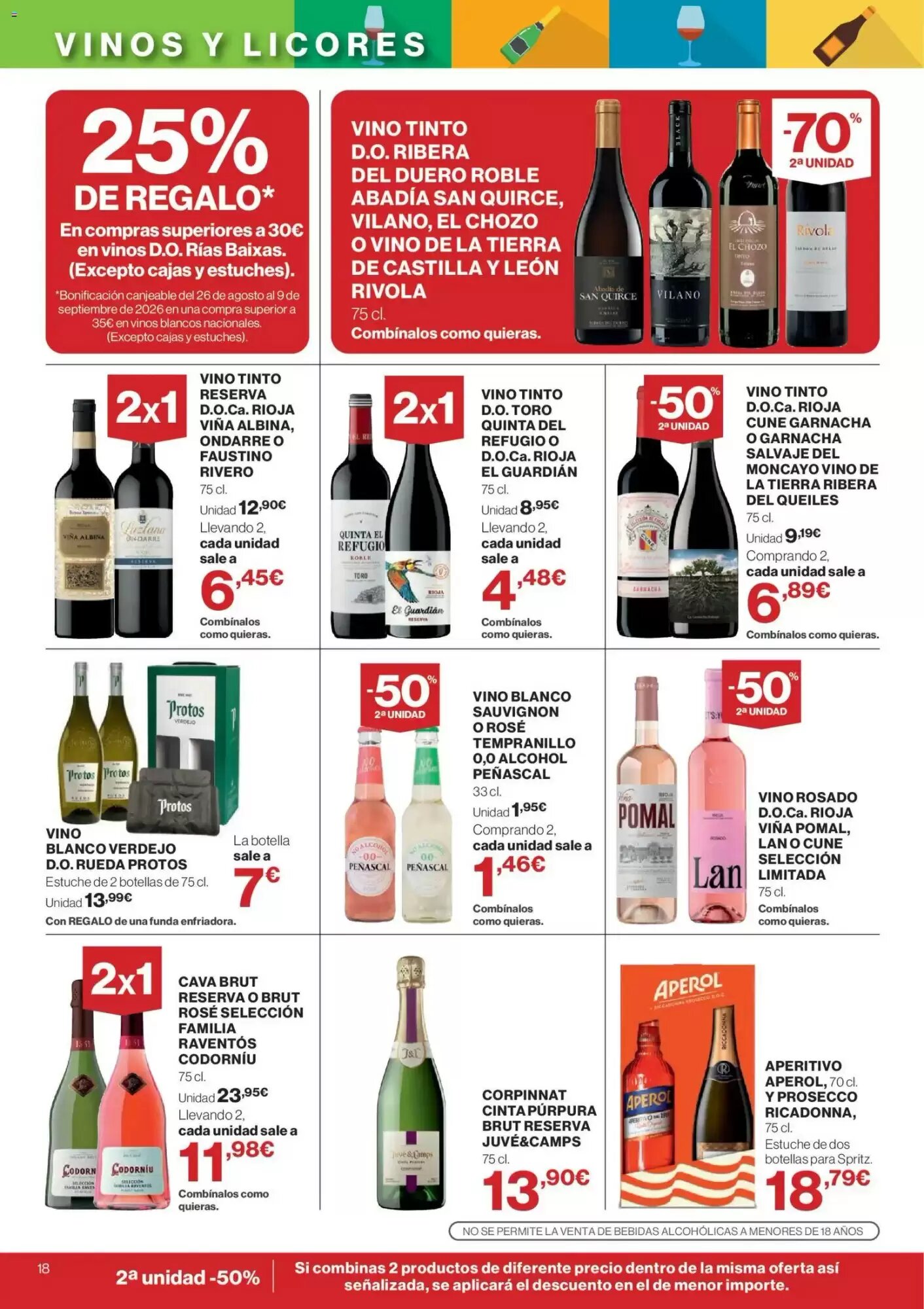 Folleto promocional de El Corte Inglés válido desde el 13/08/2026 - Página 18.