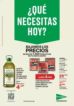 Folleto promocional de El Corte Inglés válido desde el 13/08/2026
