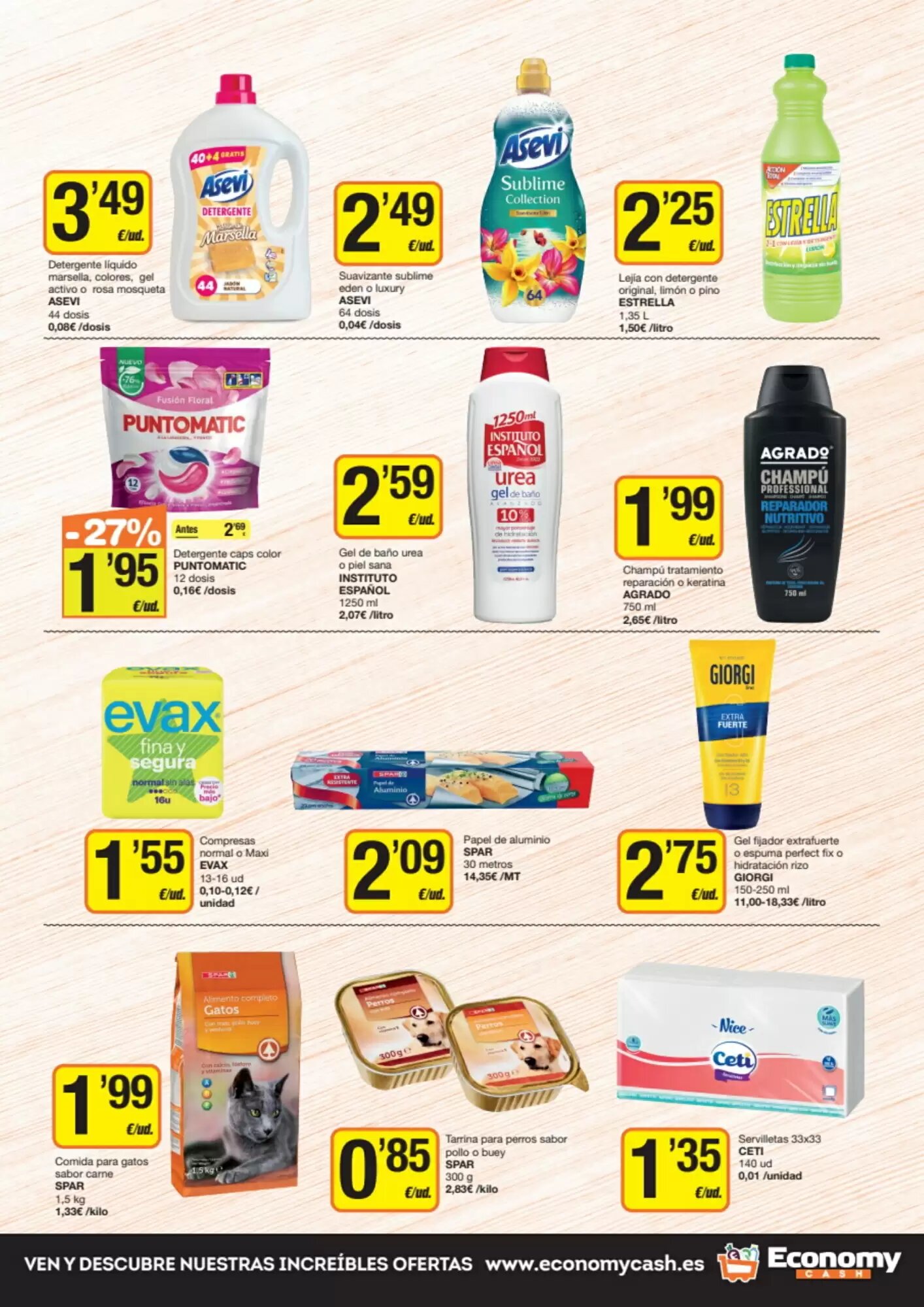 Folleto promocional de Economy Cash válido desde el 13/08/2026 - Página 7.