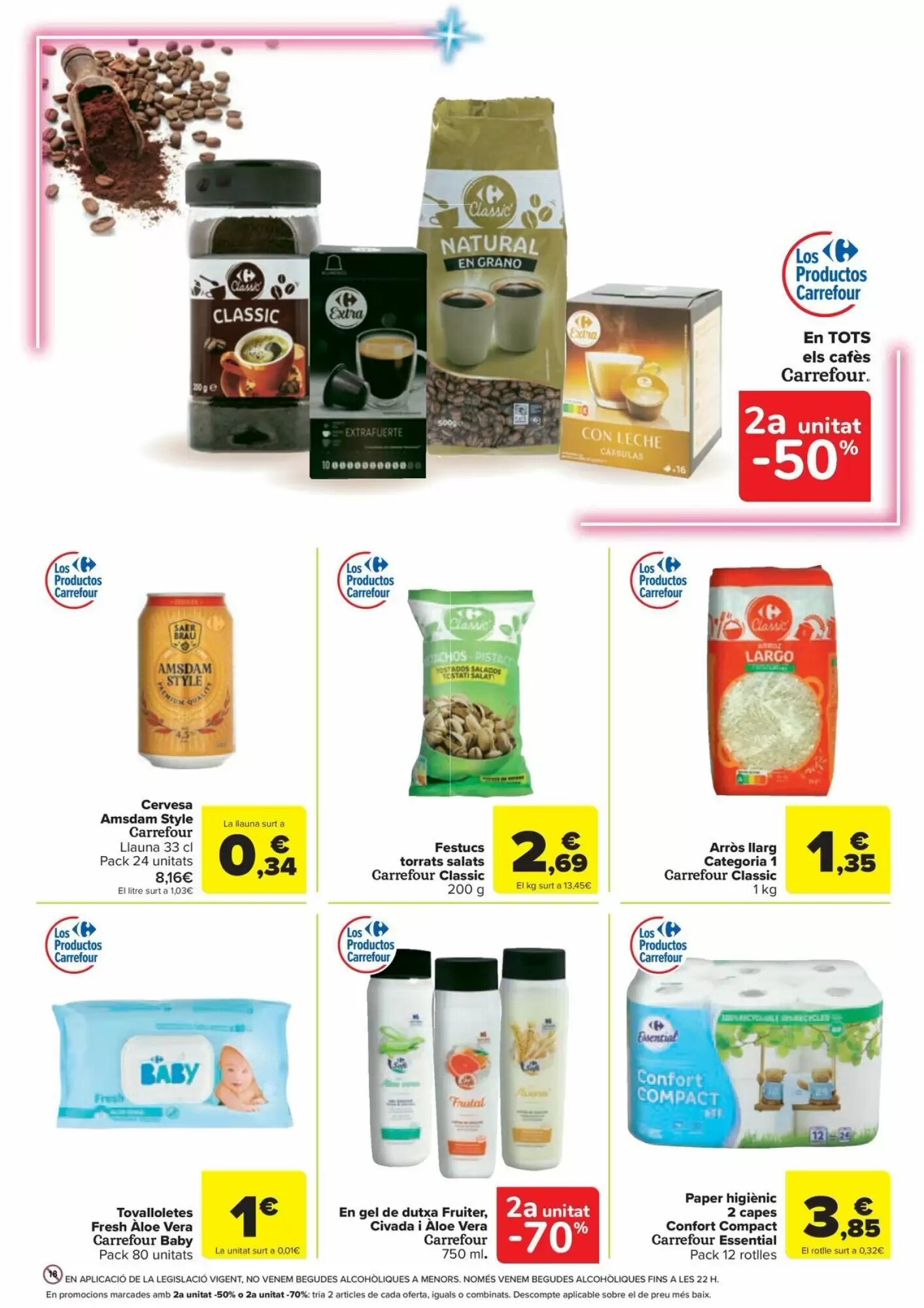 Folleto promocional de Carrefour válido desde el 14/08/2026 - Página 3.