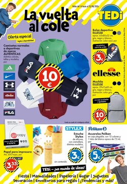 Folleto promocional de TEDi válido desde el 14/08/2026