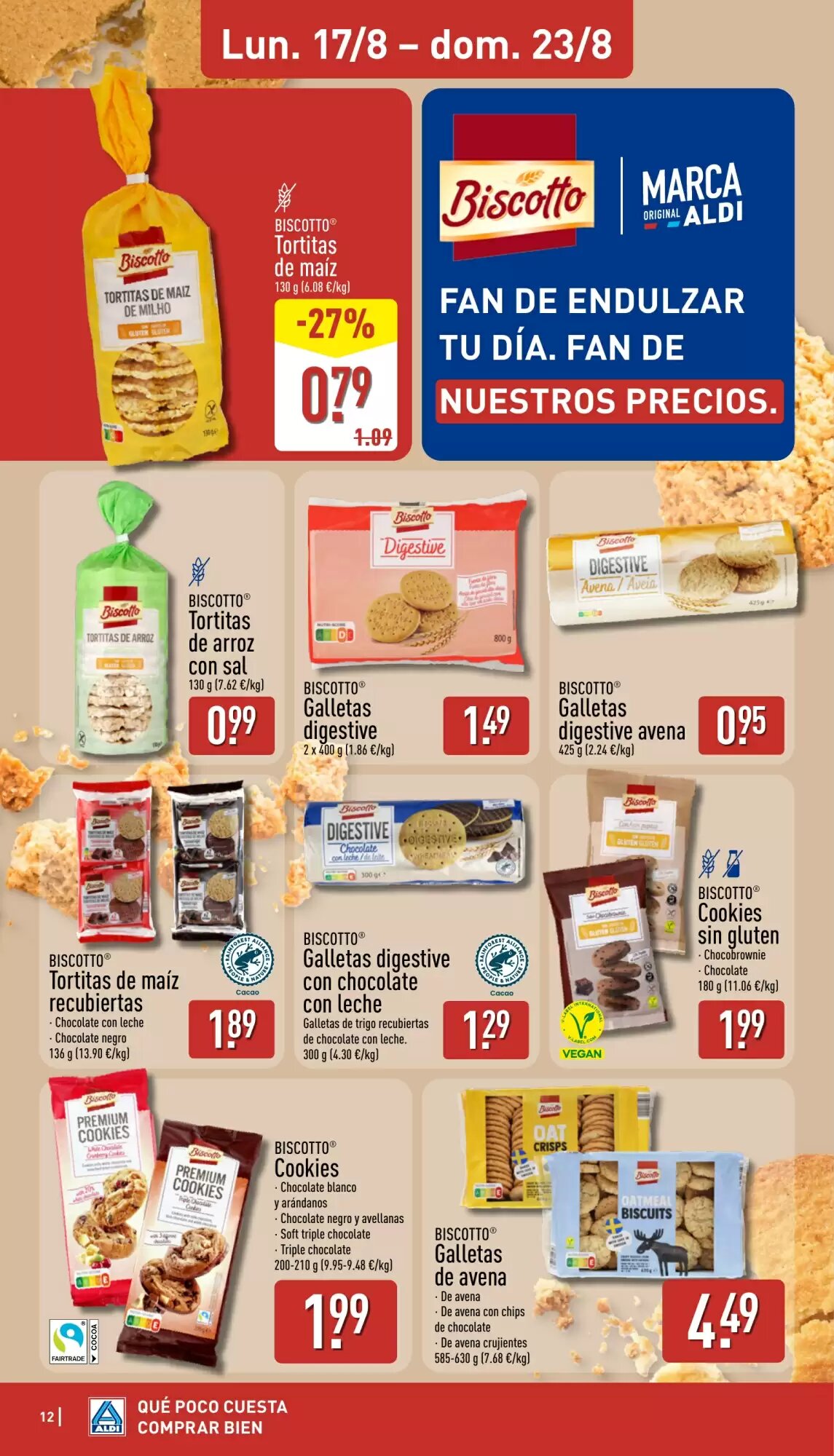 Folleto promocional de ALDI válido desde el 17/08/2026 - Página 12.