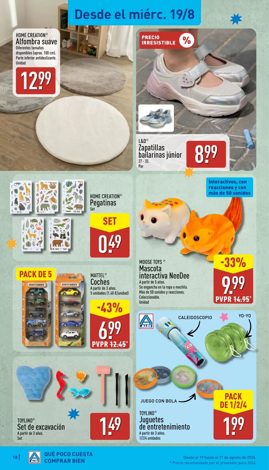 Folleto promocional de ALDI válido desde el 17/08/2026 - Página 18.