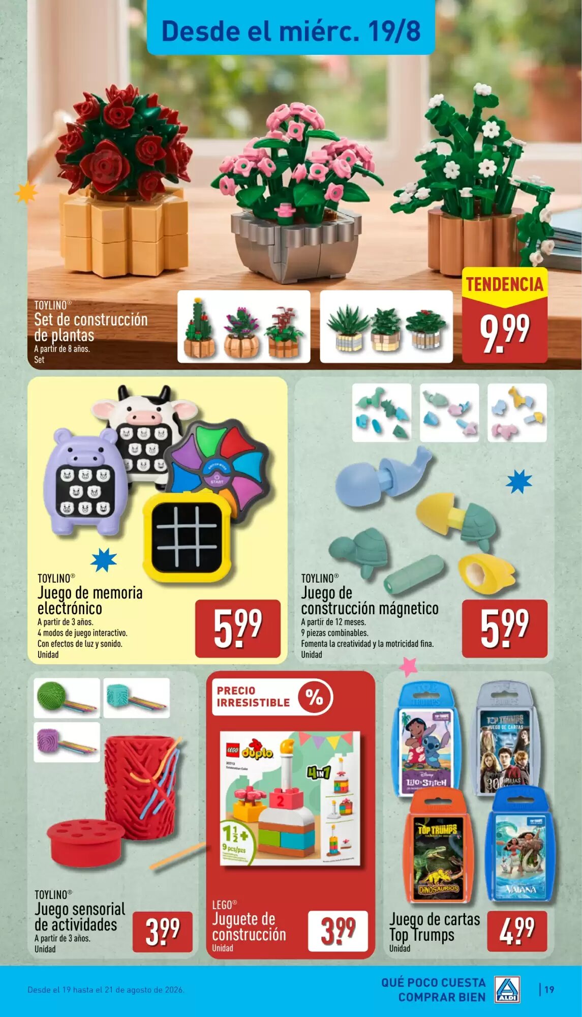 Folleto promocional de ALDI válido desde el 17/08/2026 - Página 19.