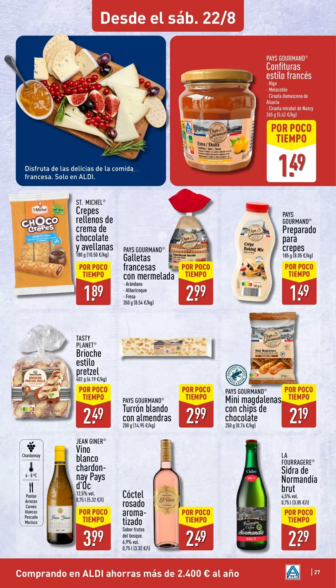 Folleto promocional de ALDI válido desde el 17/08/2026 - Página 27.