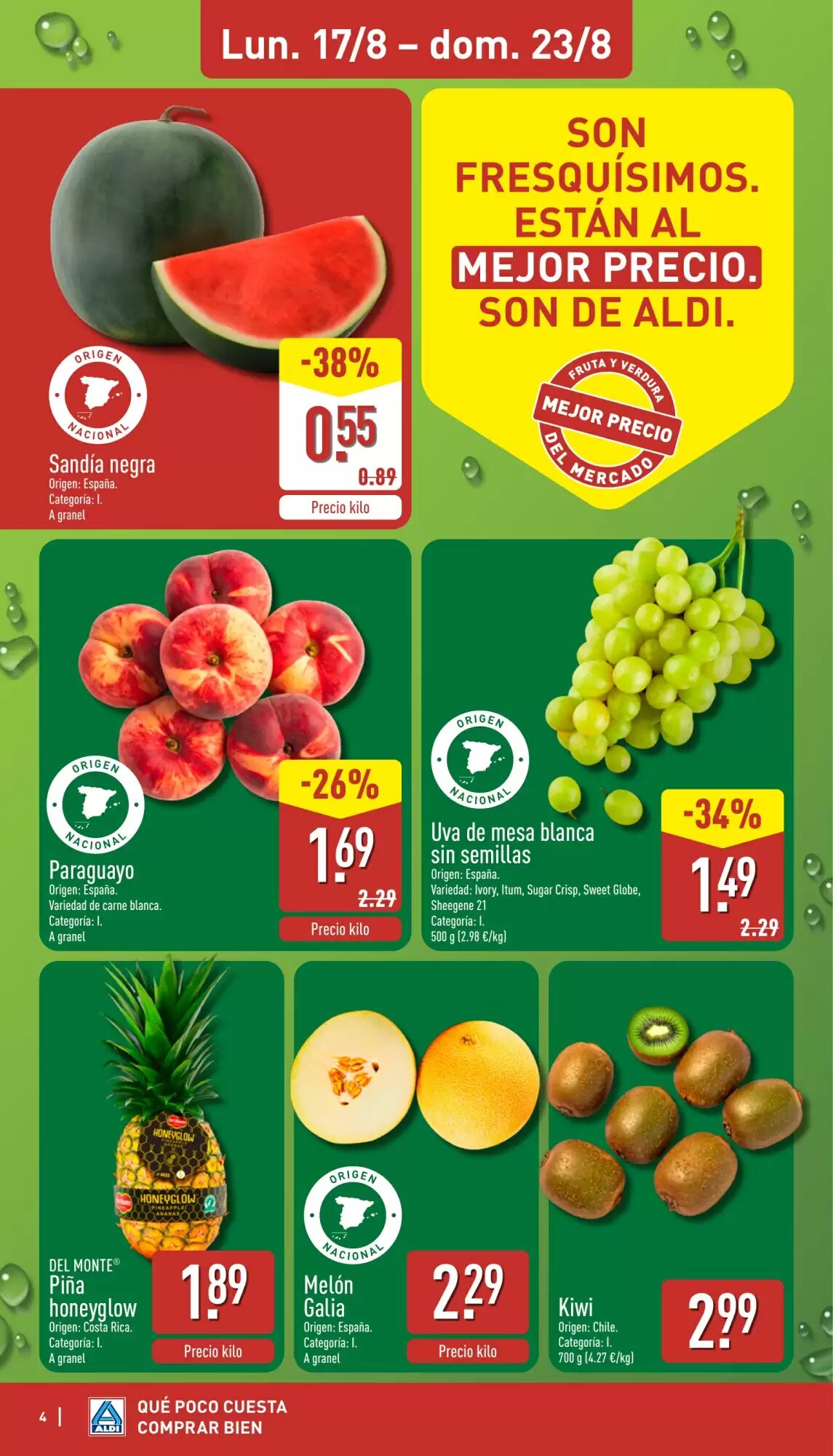 Folleto promocional de ALDI válido desde el 17/08/2026 - Página 4.