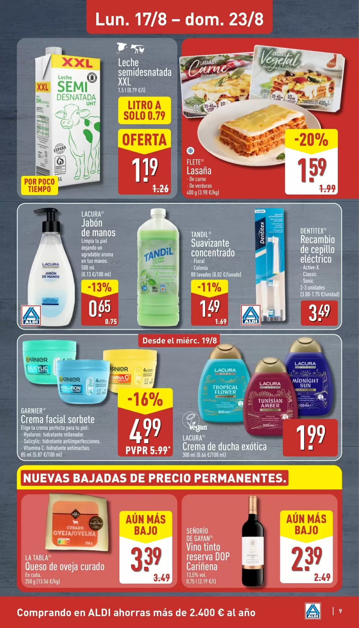 Folleto promocional de ALDI válido desde el 17/08/2026 - Página 9.