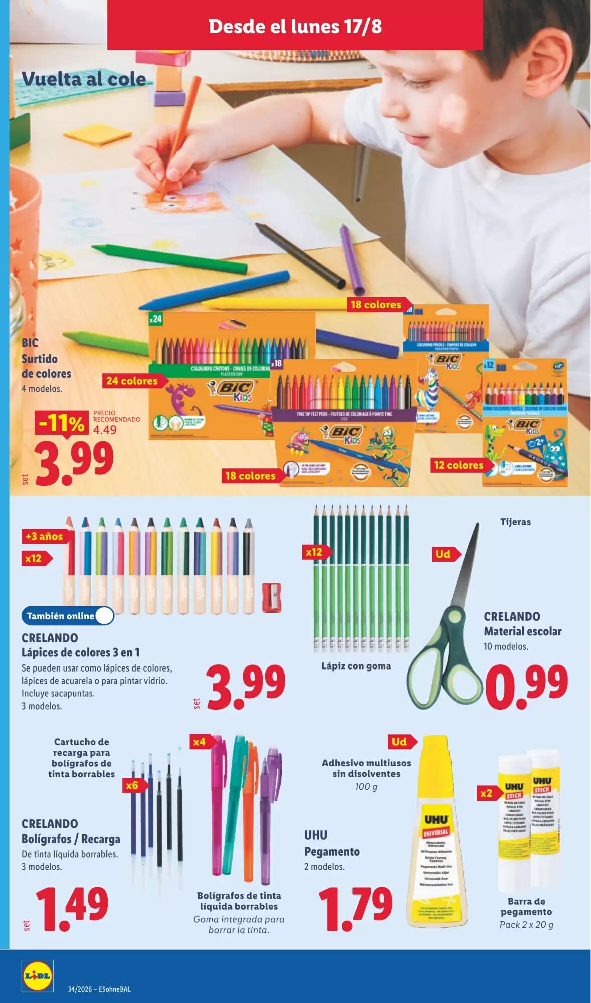 Folleto promocional de Lidl válido desde el 17/08/2026 - Página 10.