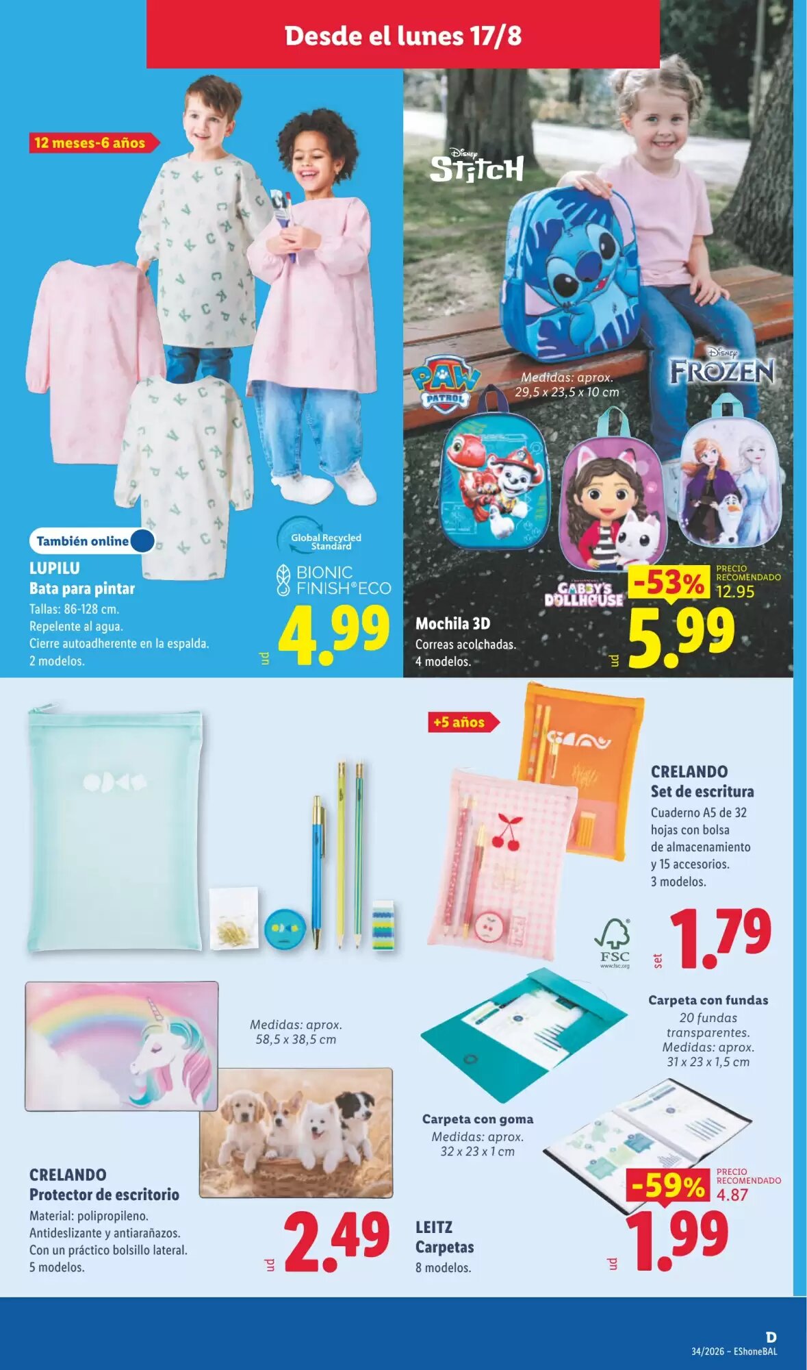 Folleto promocional de Lidl válido desde el 17/08/2026 - Página 11.